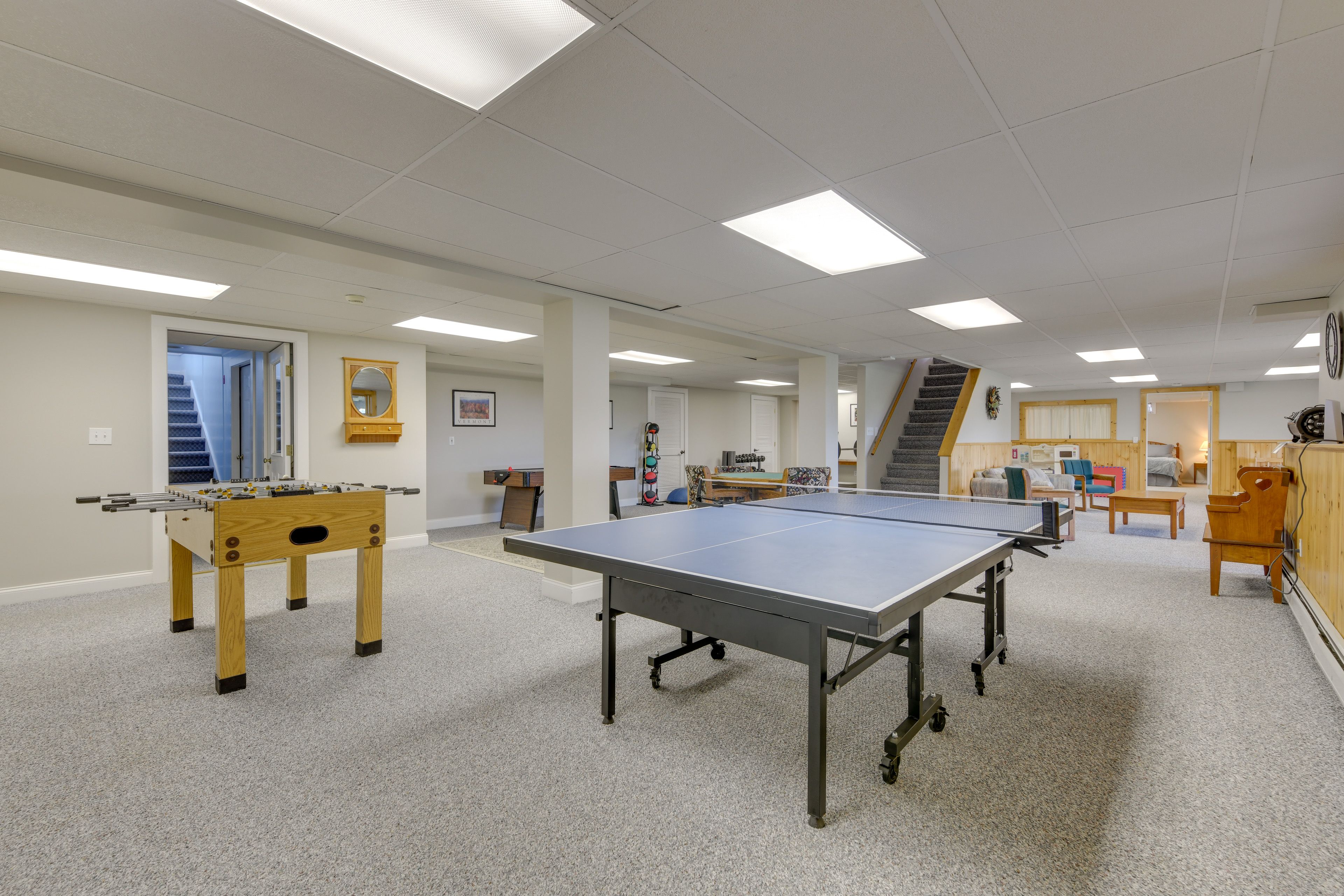 Basement | Games | Books | Playset | TV | Fireplace | Fitness Equipment