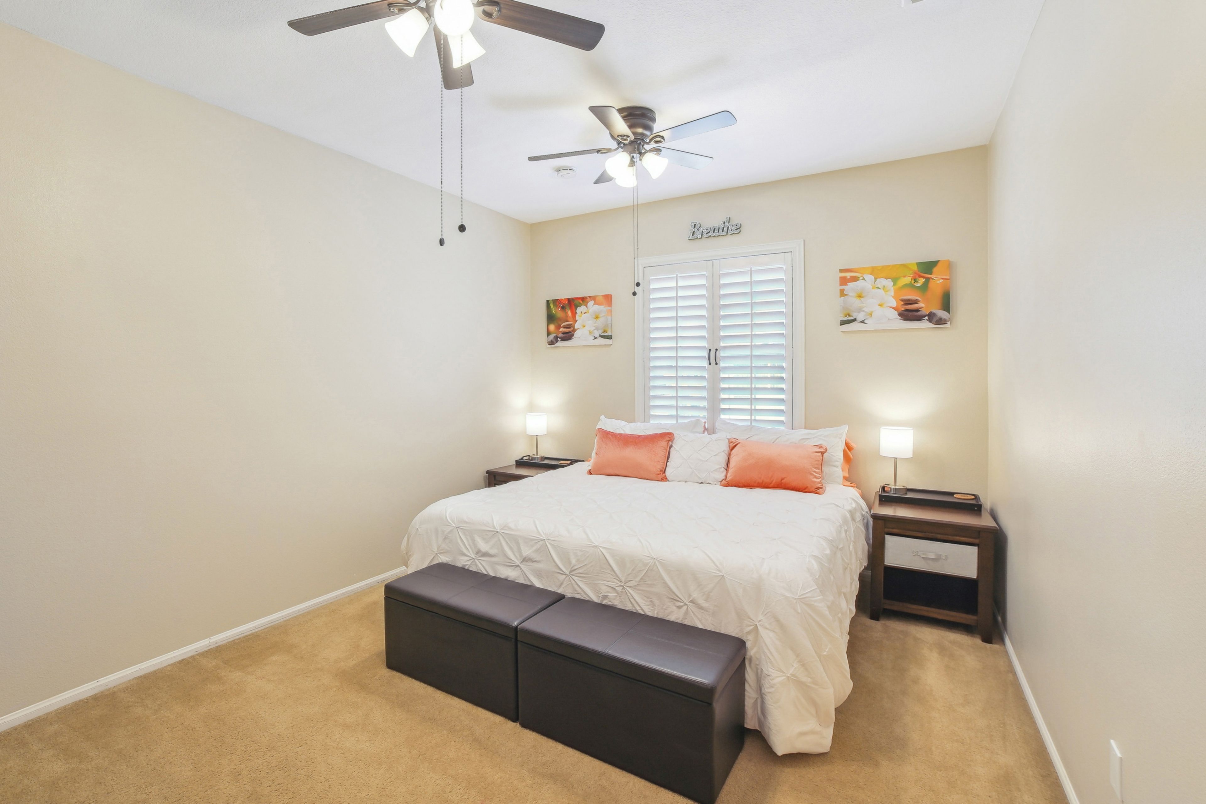 Bedroom 1 | King Bed | Smart TV