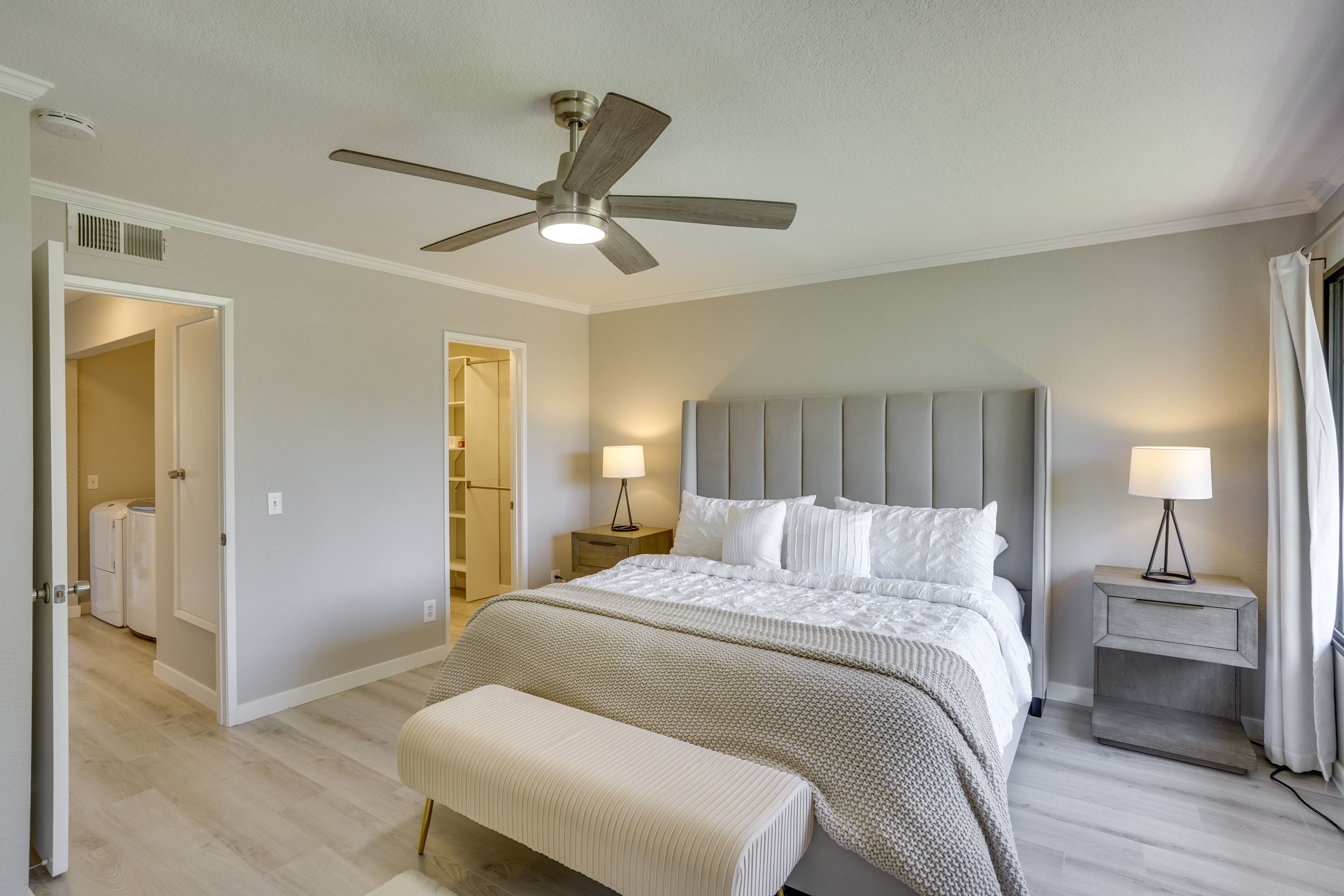 Bedroom 1 | King Bed | Linens Provided | En-Suite Bathroom
