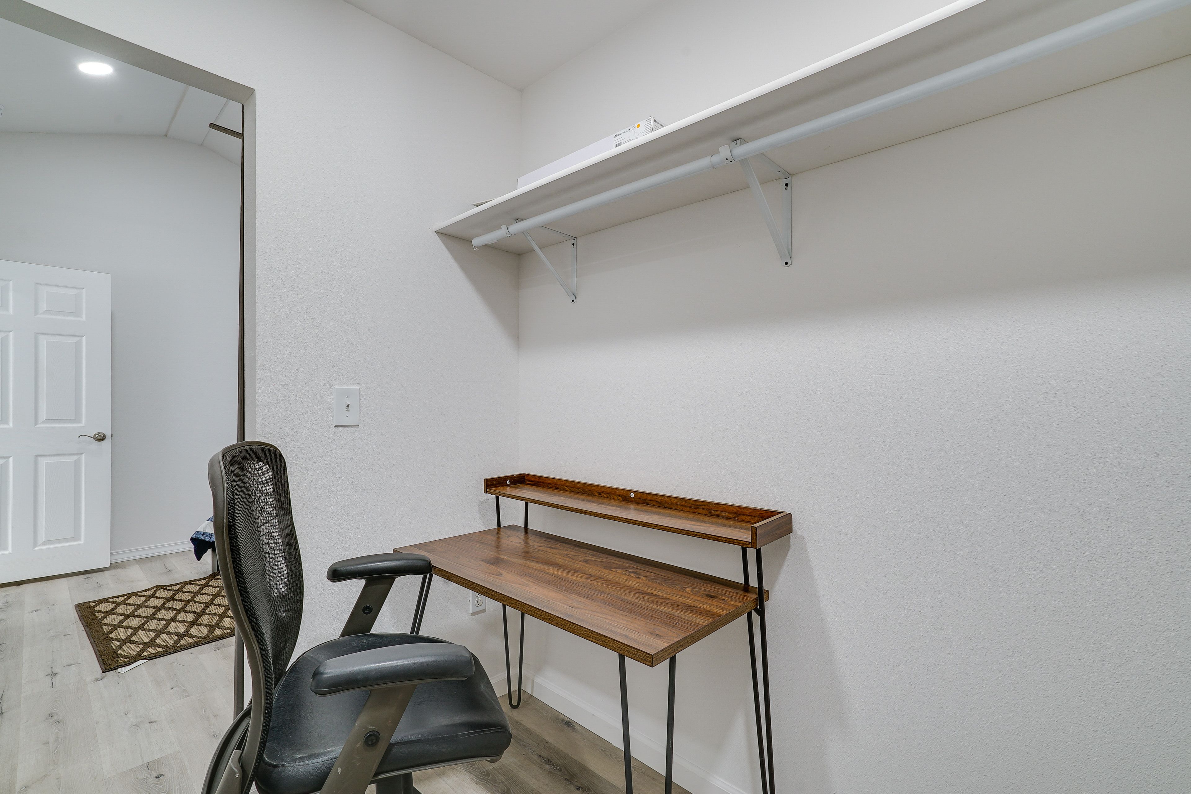 Walk-In Closet | Main Level | Dedicated Workspace