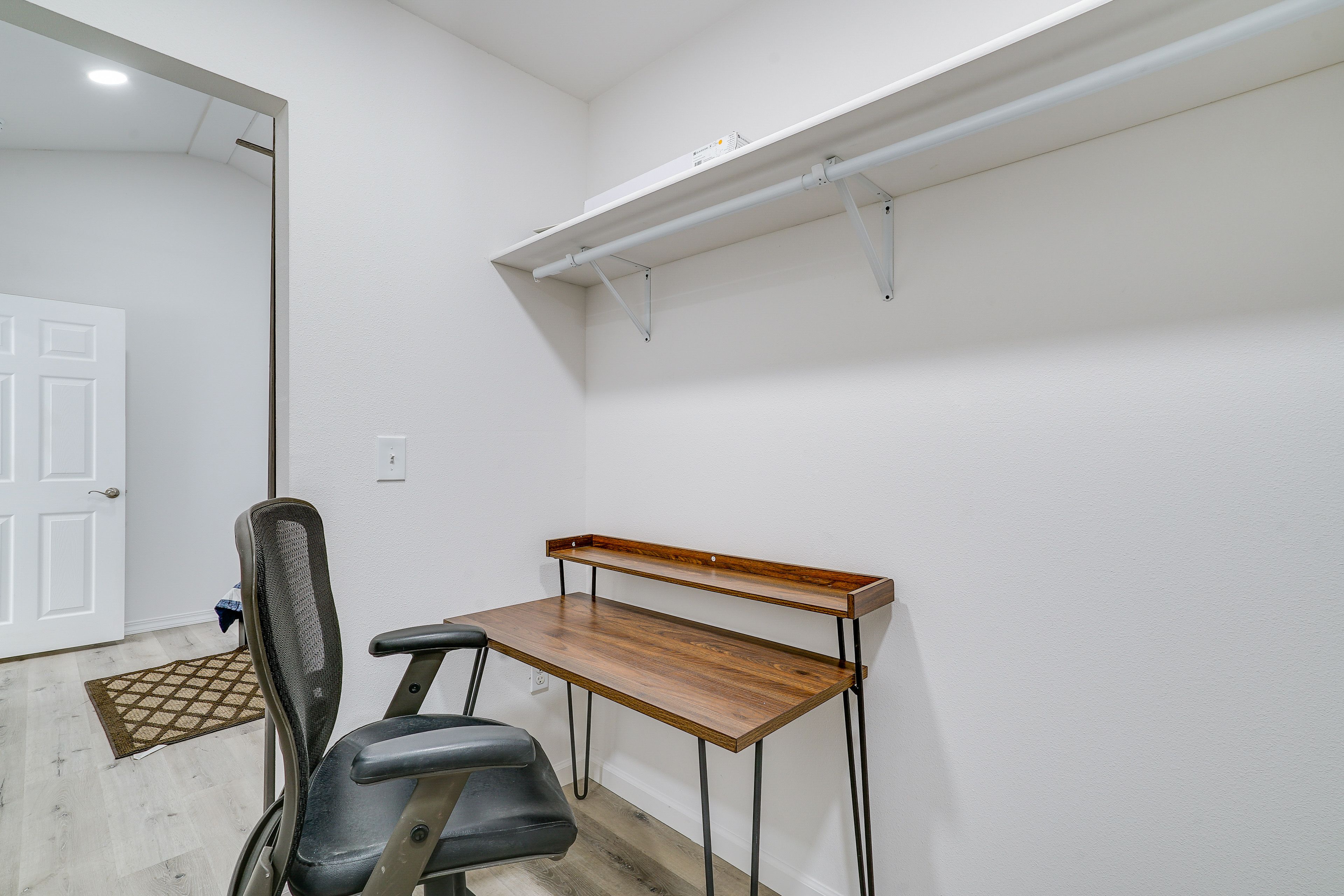 Walk-In Closet | Main Level | Dedicated Workspace