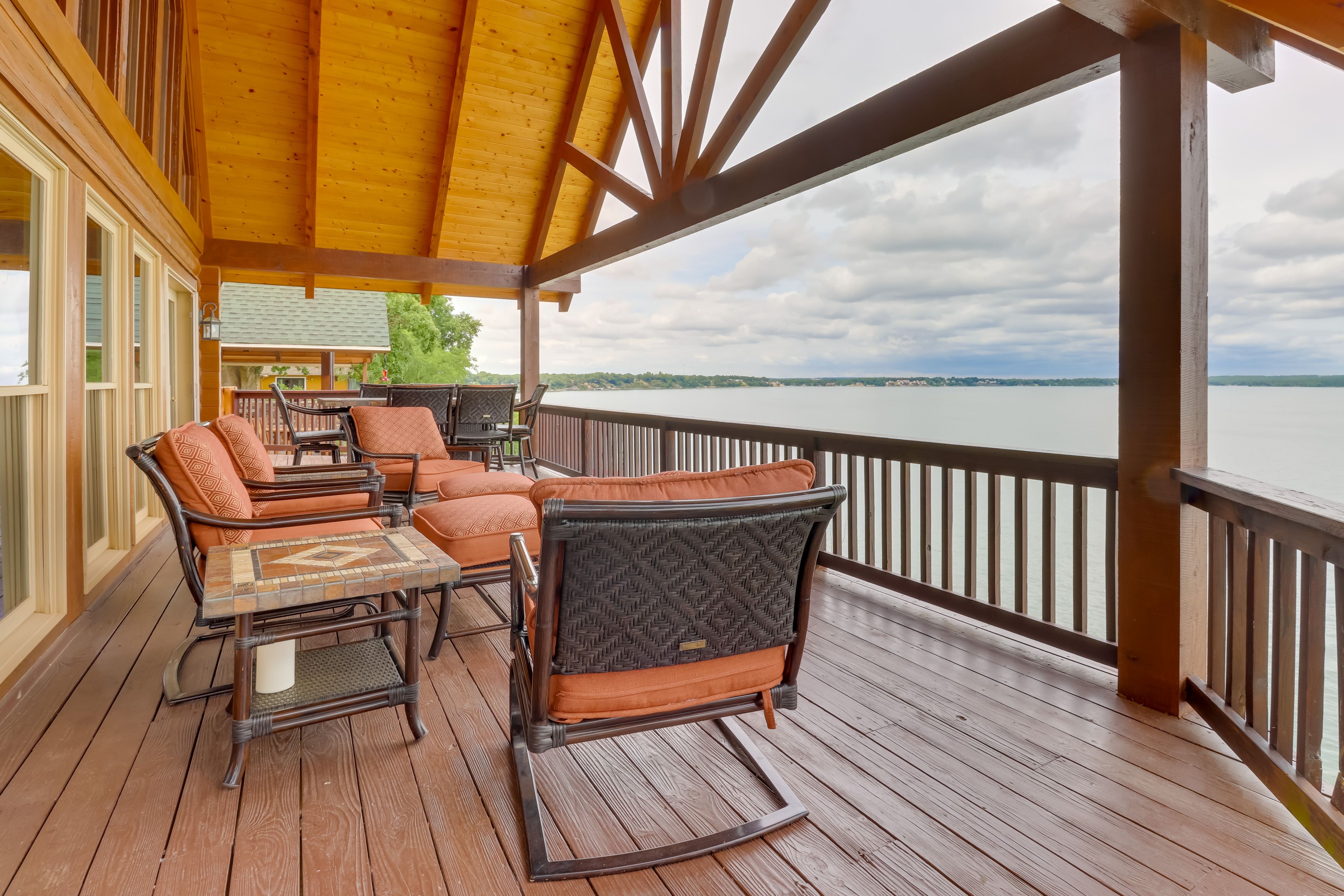 Private Deck | Lake Views