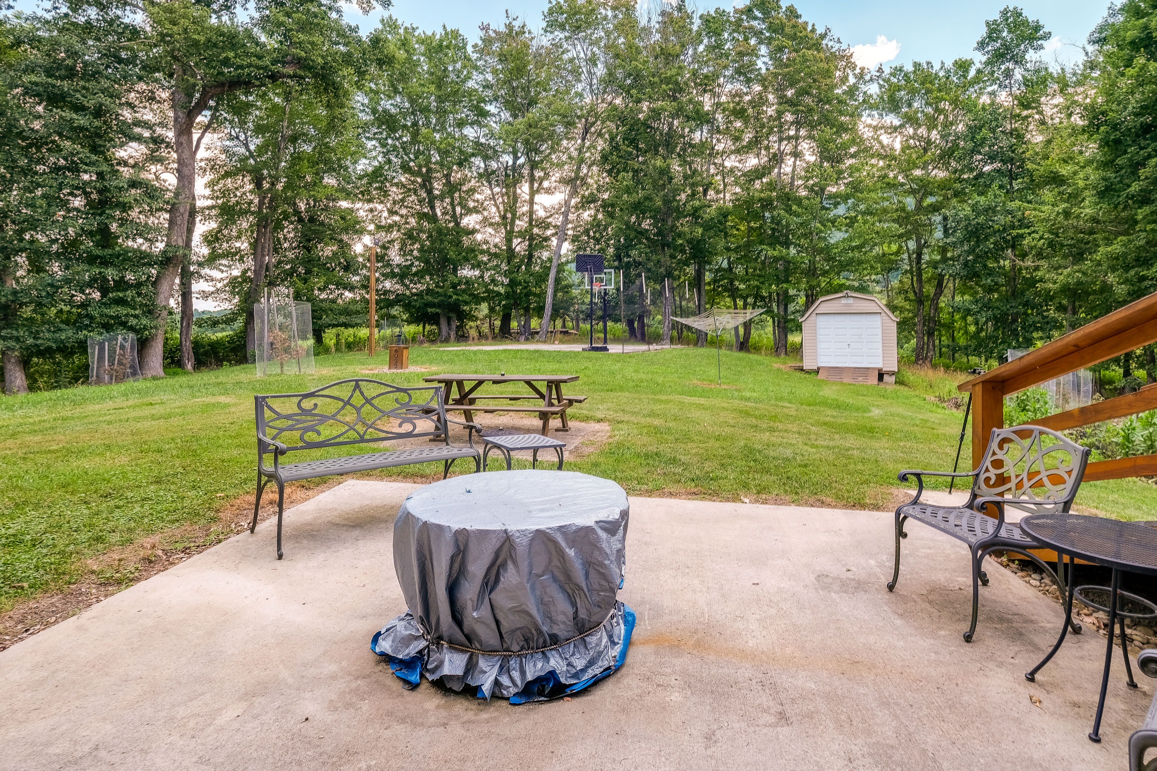 Shared Patio Space