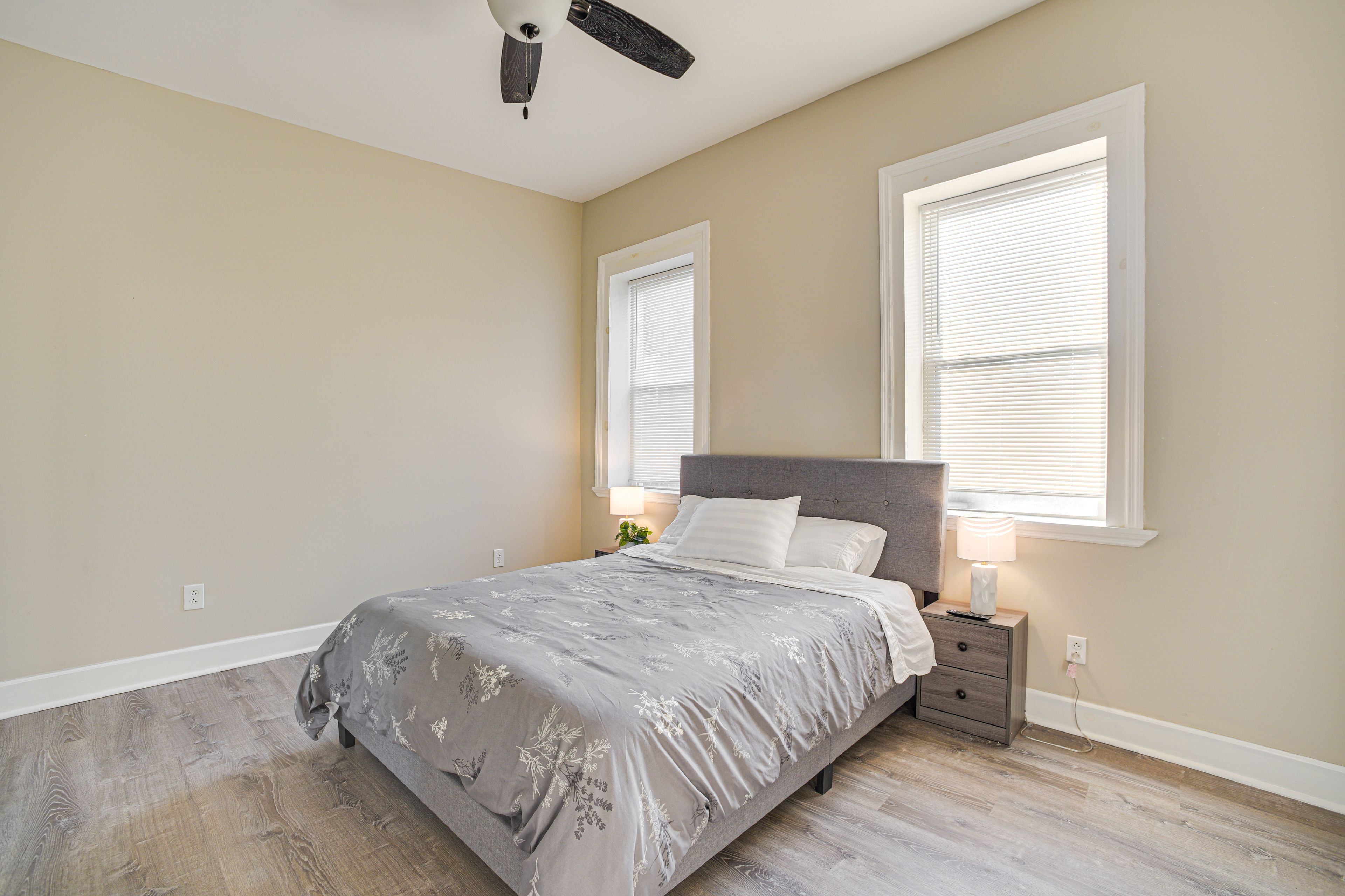 Bedroom 1 | Queen Bed | Linens Provided | Hangers