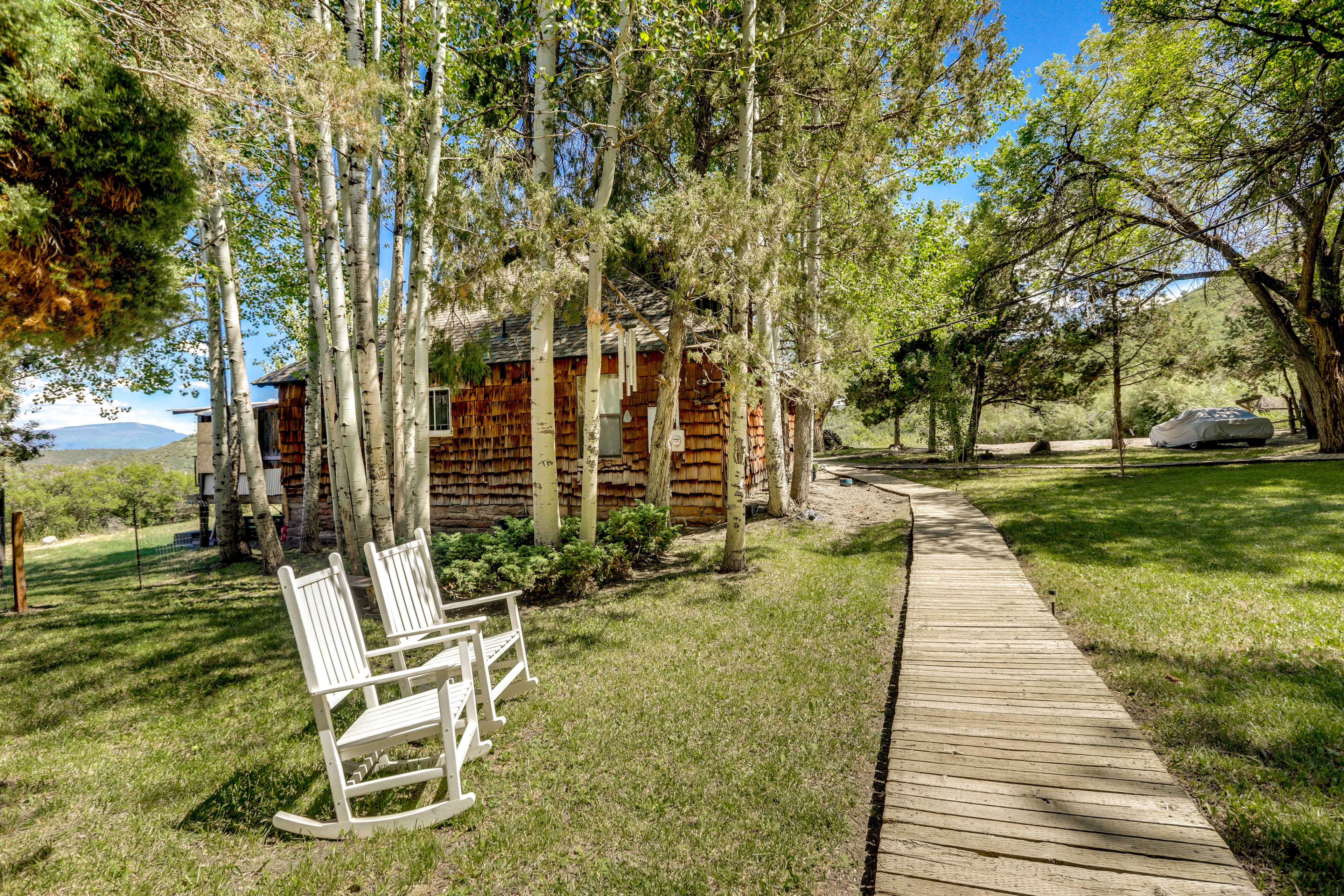 Cabin Exterior | Lounge Seating