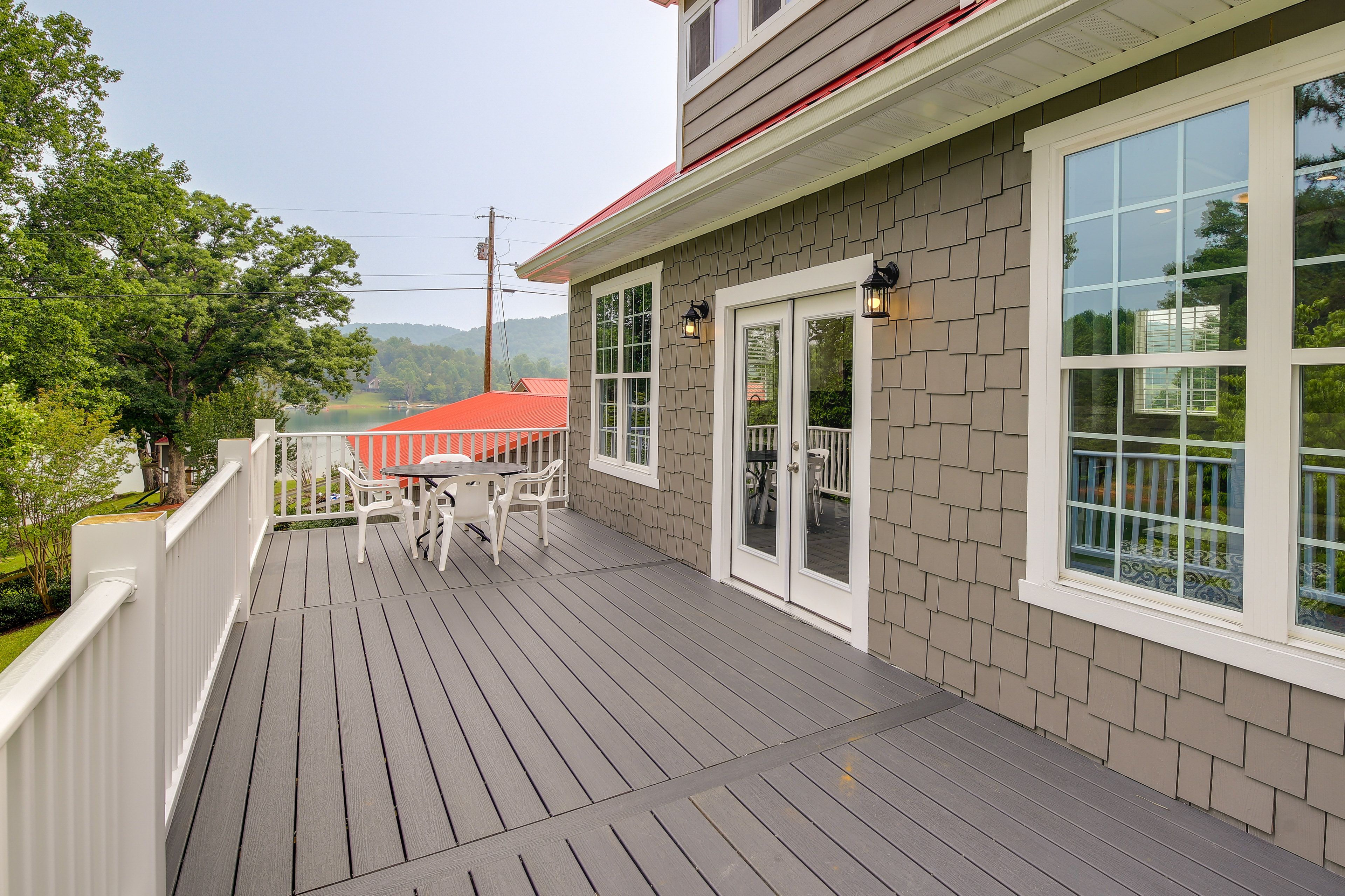 Deck | Outdoor Seating | Charcoal Grill