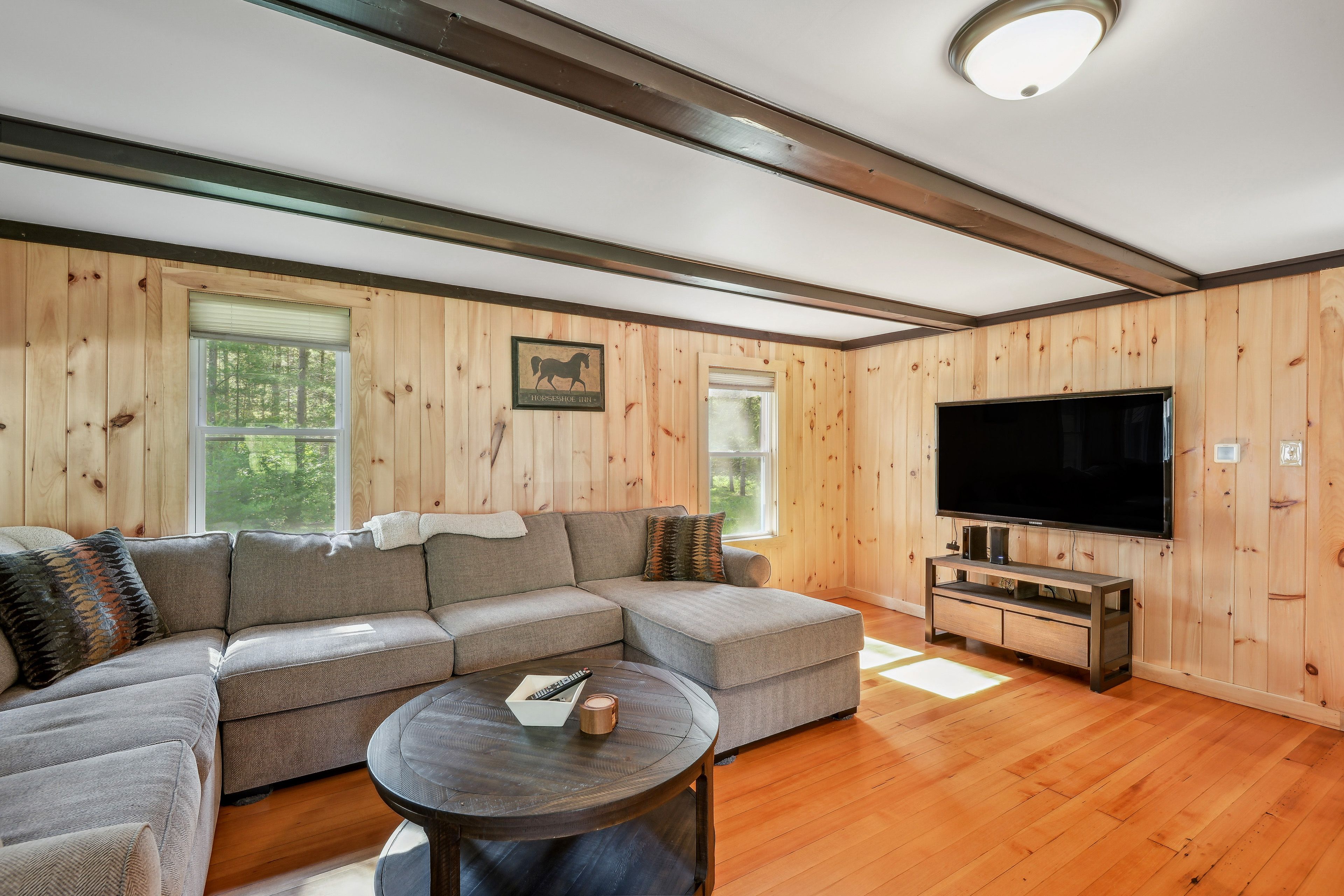 Living Room | Smart TV | 2 Window A/C Units | Free WiFi