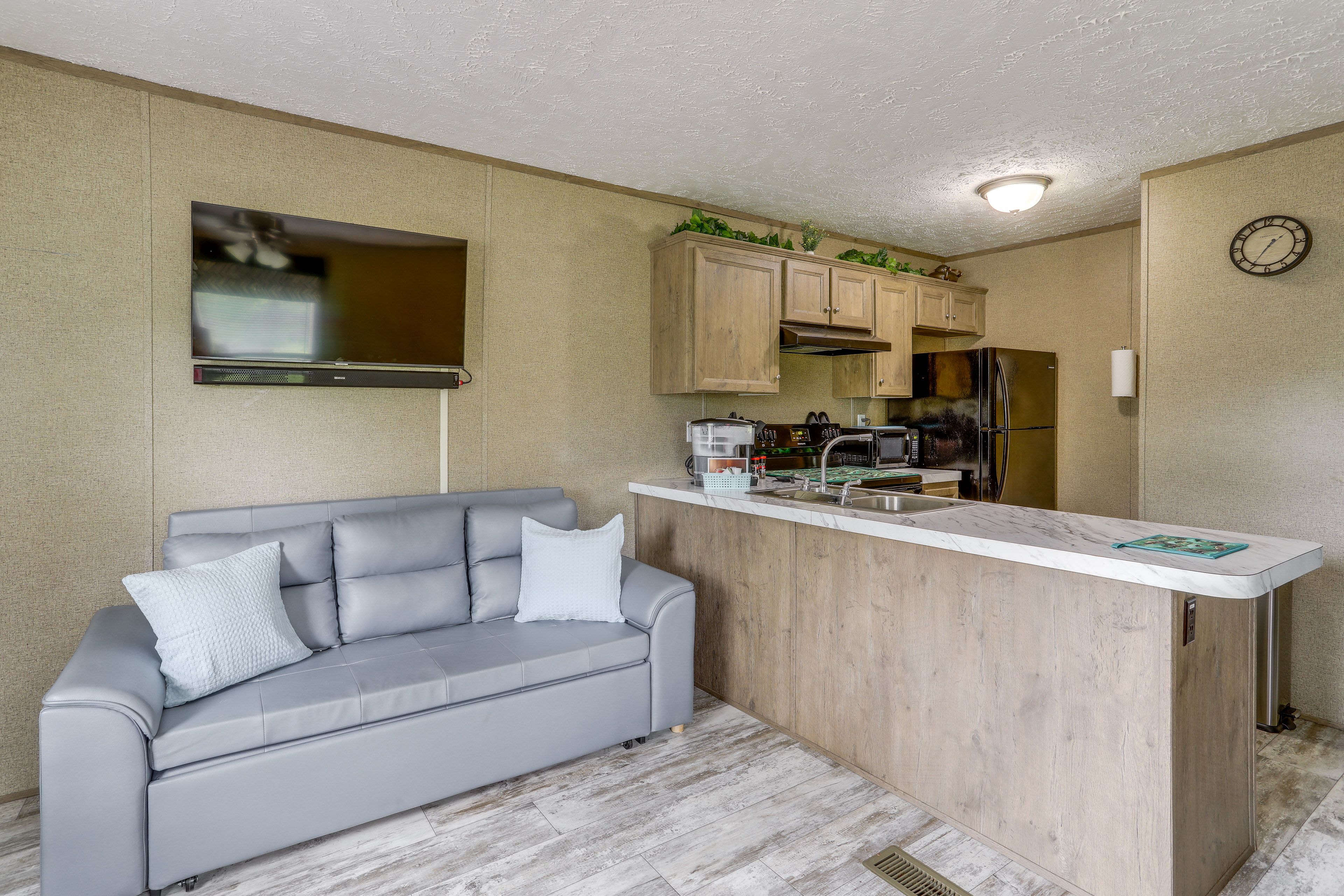 Living Room | Queen Sleeper Sofa | Smart TV