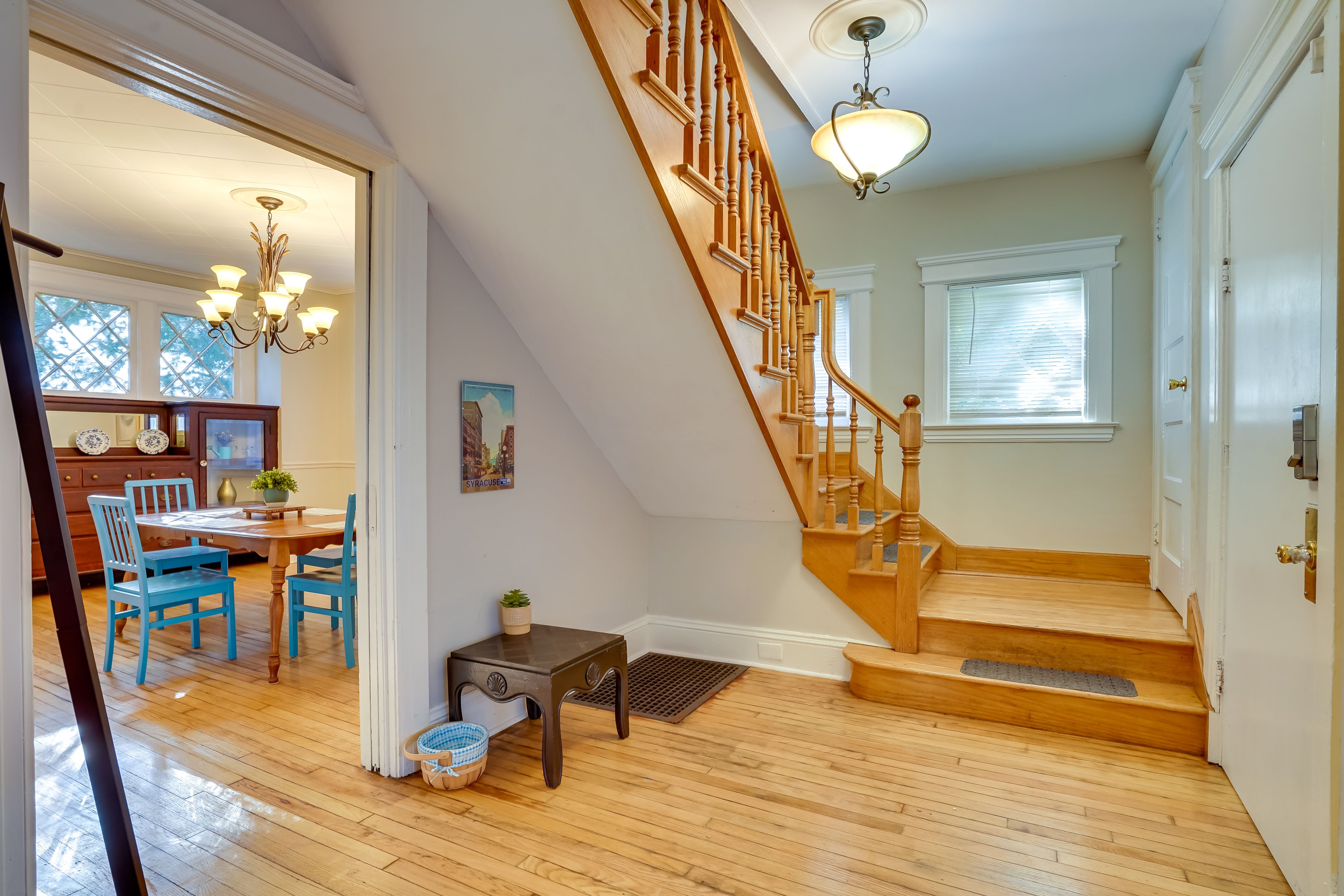 Stairs to Access 2nd Floor