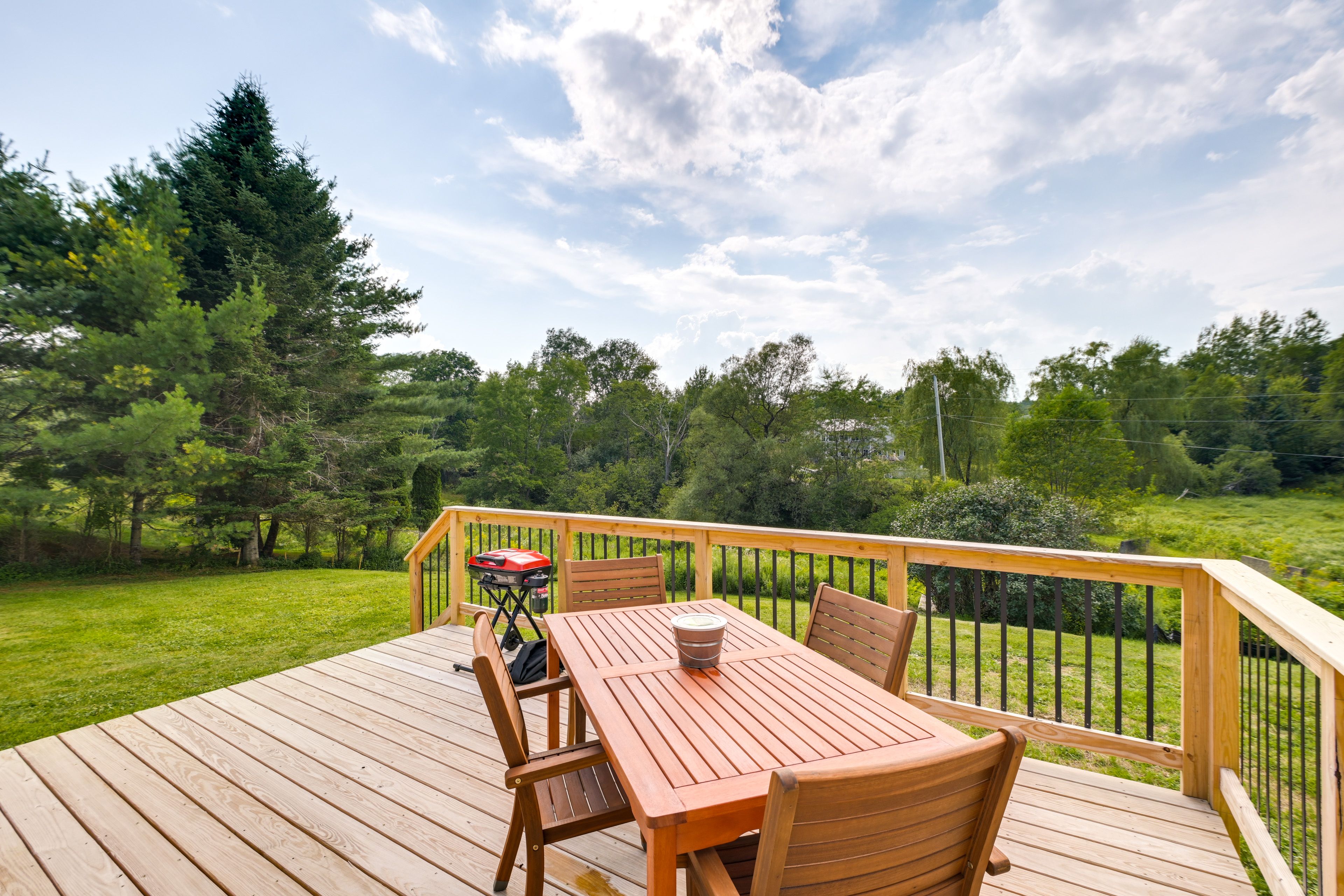 Back Deck | Charcoal Grill (Not Available)