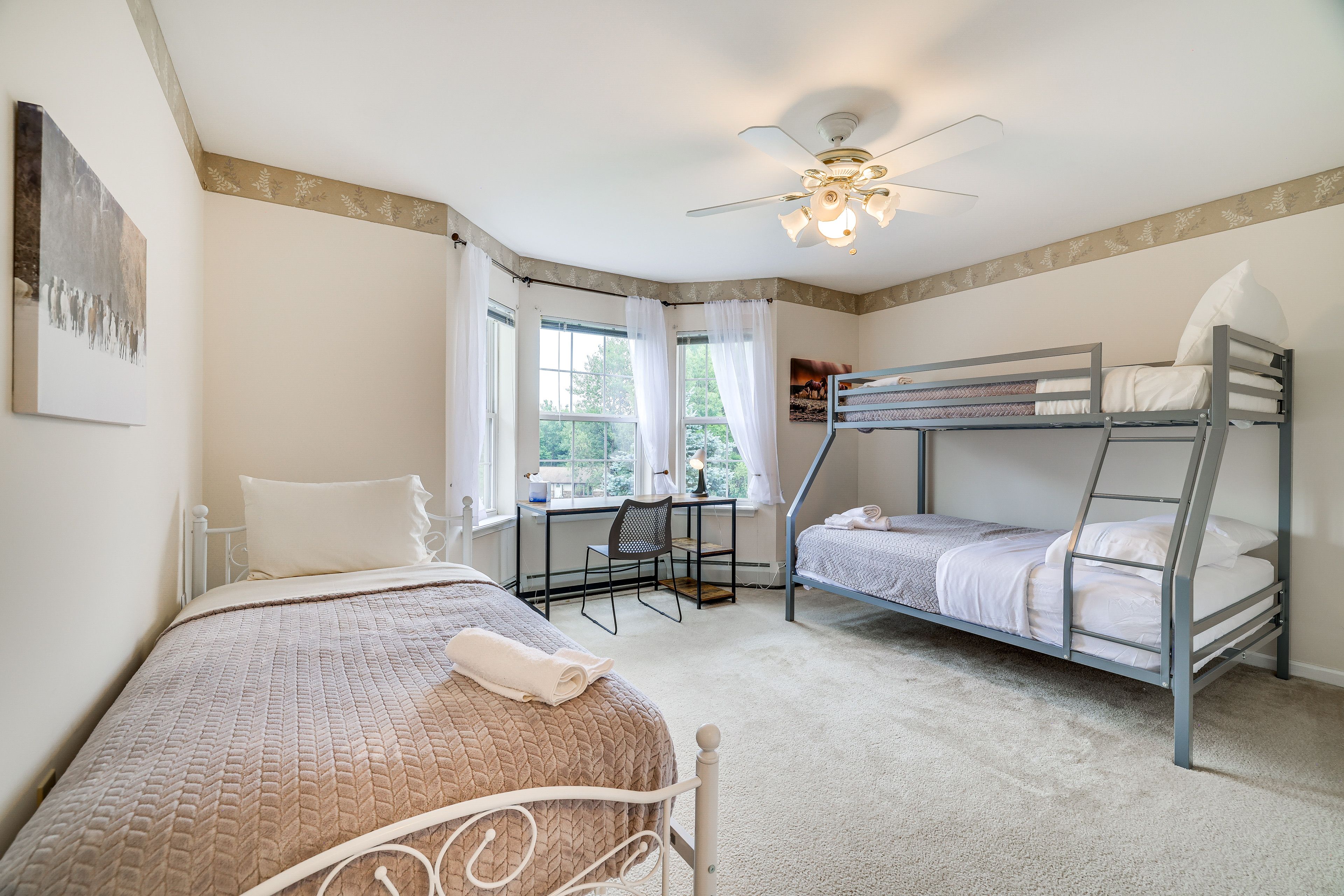 Bedroom 3 | Twin/Full Bunk Bed | Twin Bed | 2nd Floor