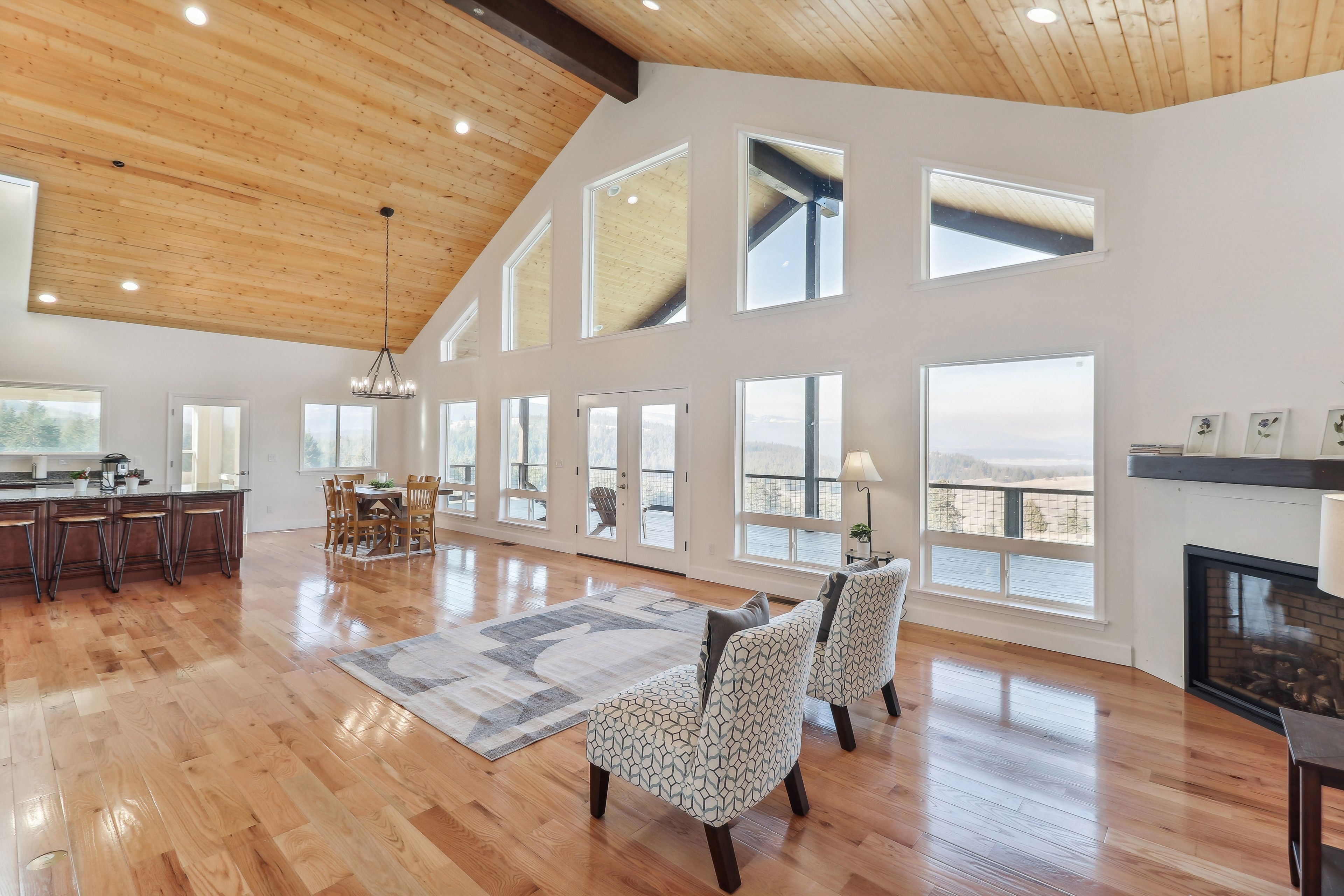 Living Area | Main Level | Fireplace
