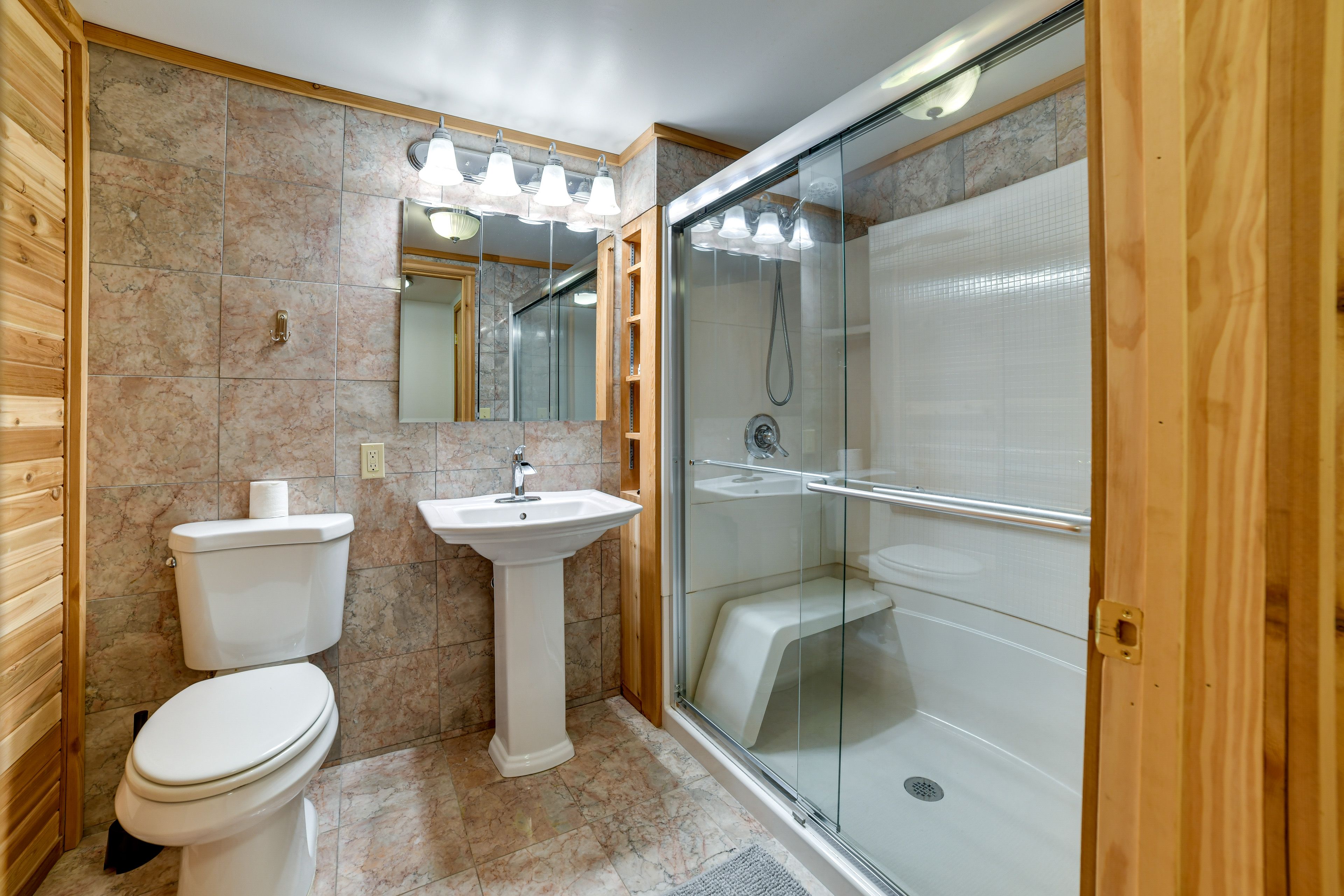 Full Bathroom | Walk-In Shower