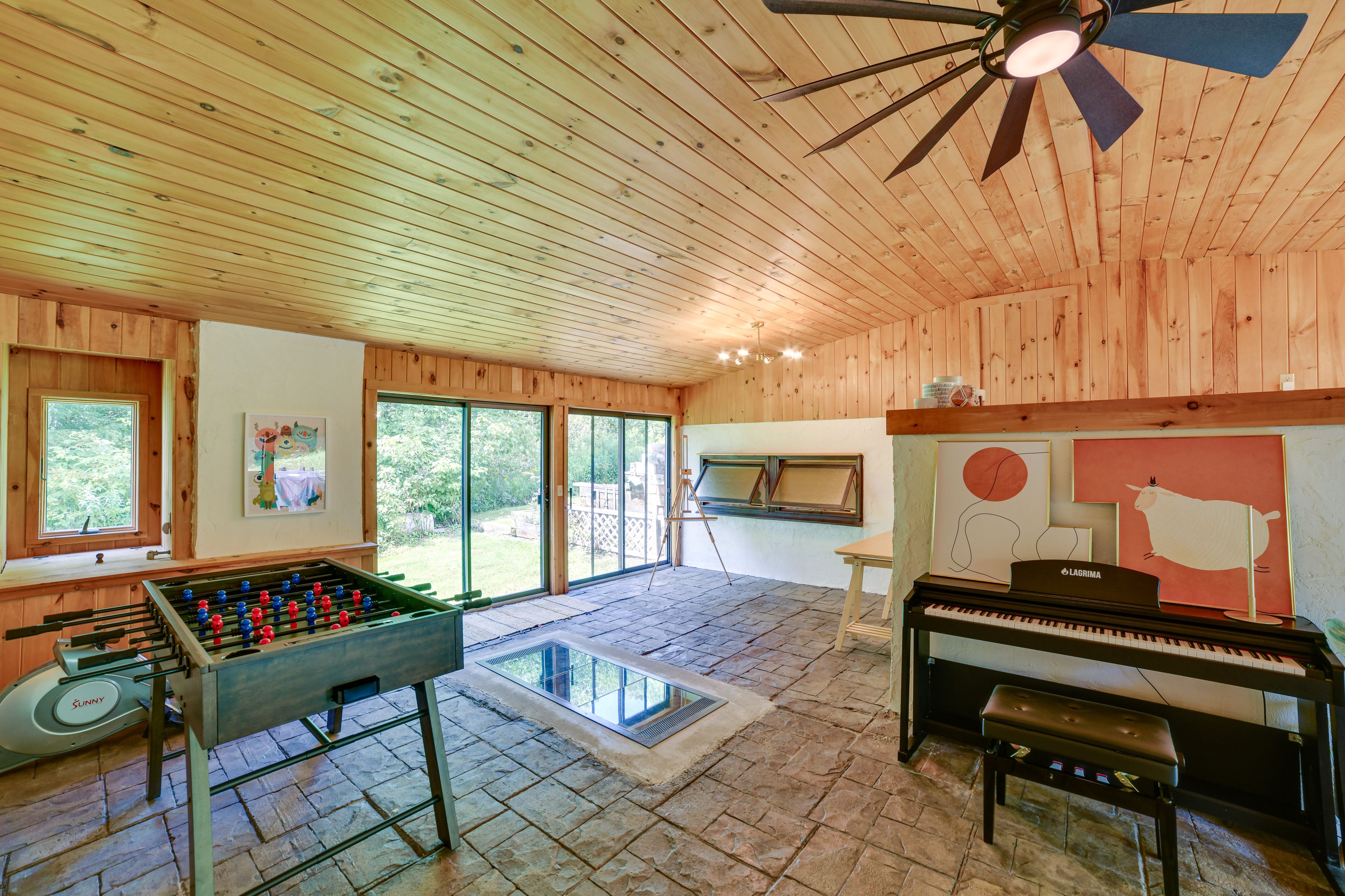 Game Room | Ground Floor | Foosball Table | Elliptical | Coffee Bar