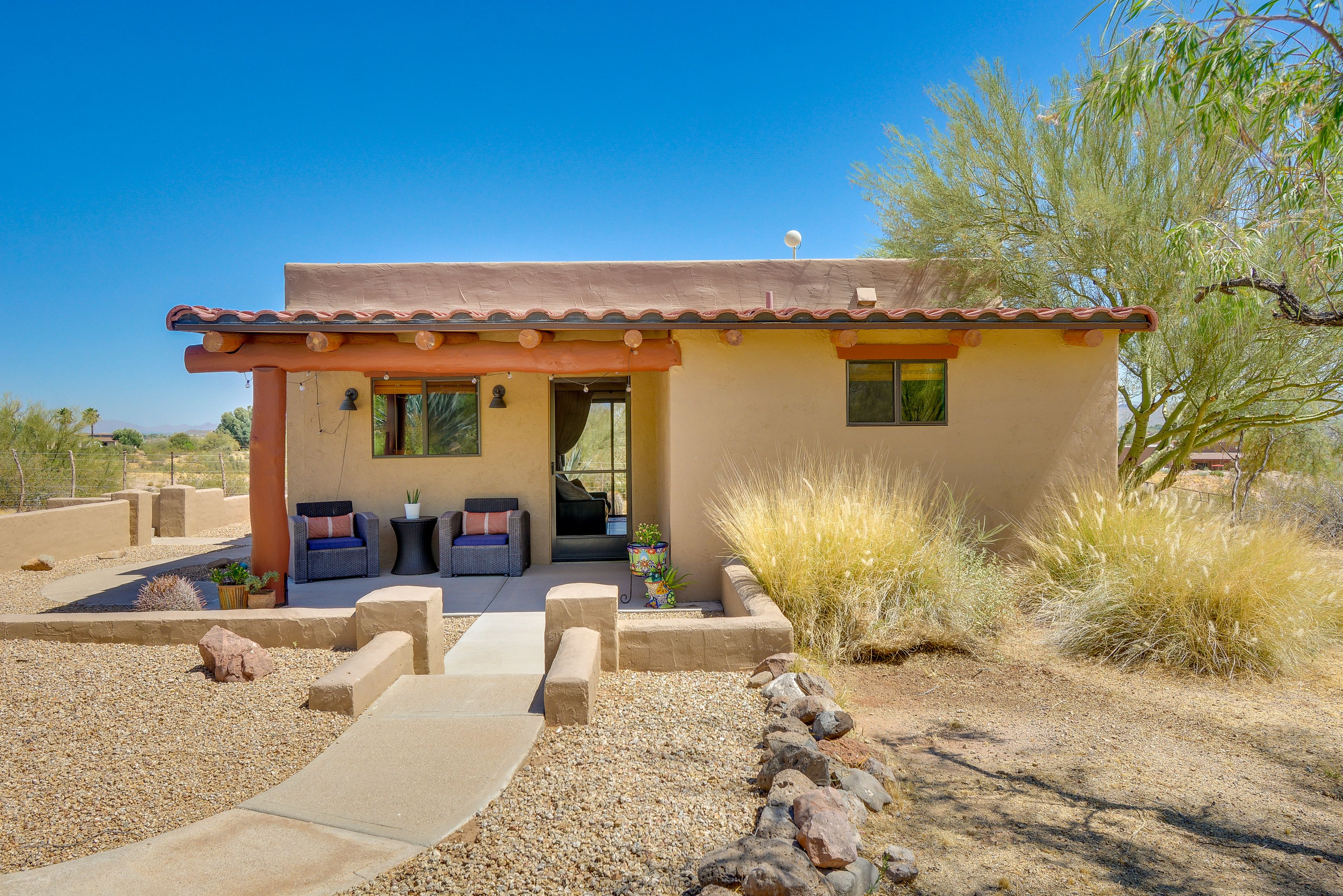 Wickenburg Vacation Rental | Studio | 1BA | 700 Sq Ft | Step-Free Entry