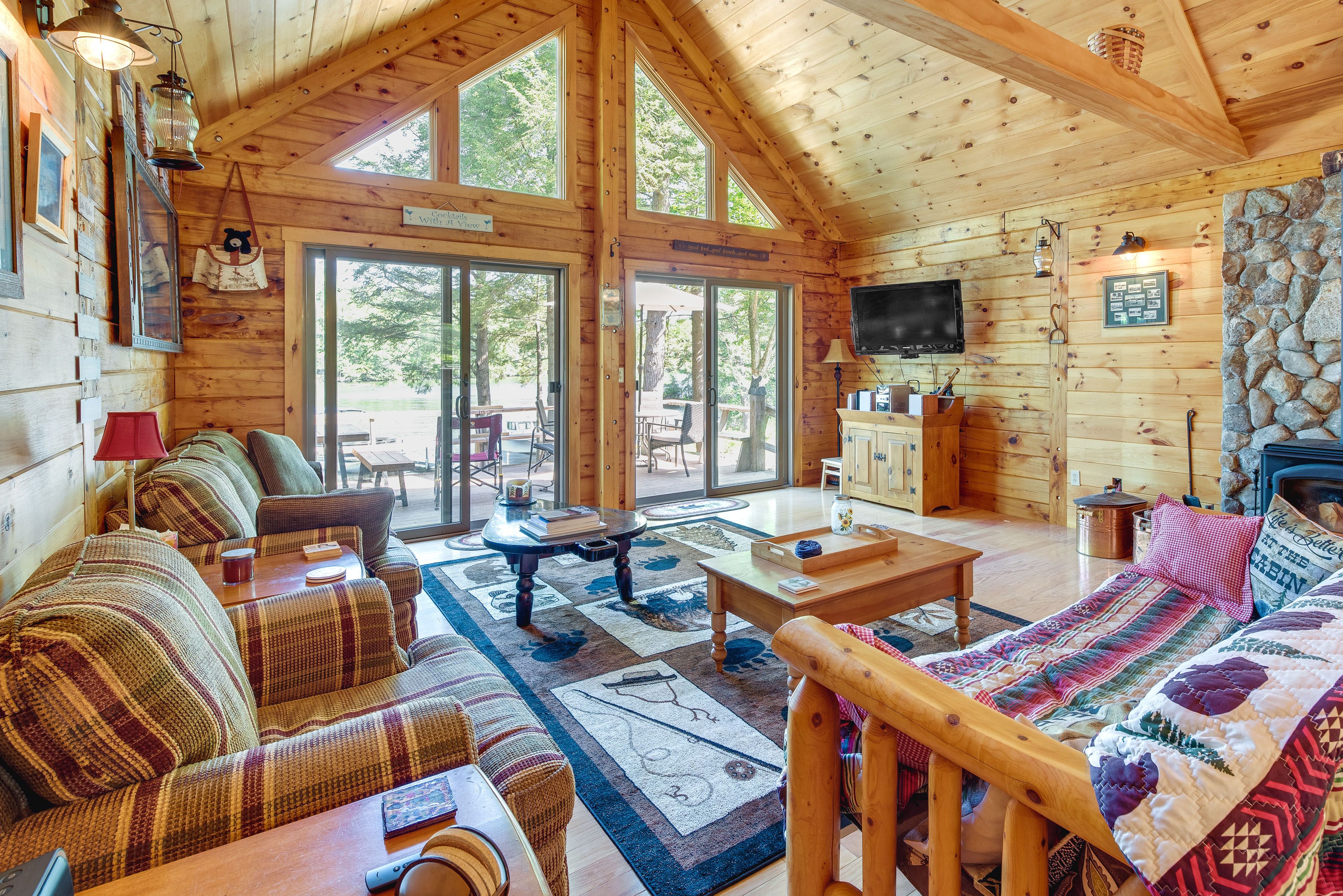 Meredith Vacation Rental | 3BR | 2BA | Stairs Required | 1,400 Sq Ft