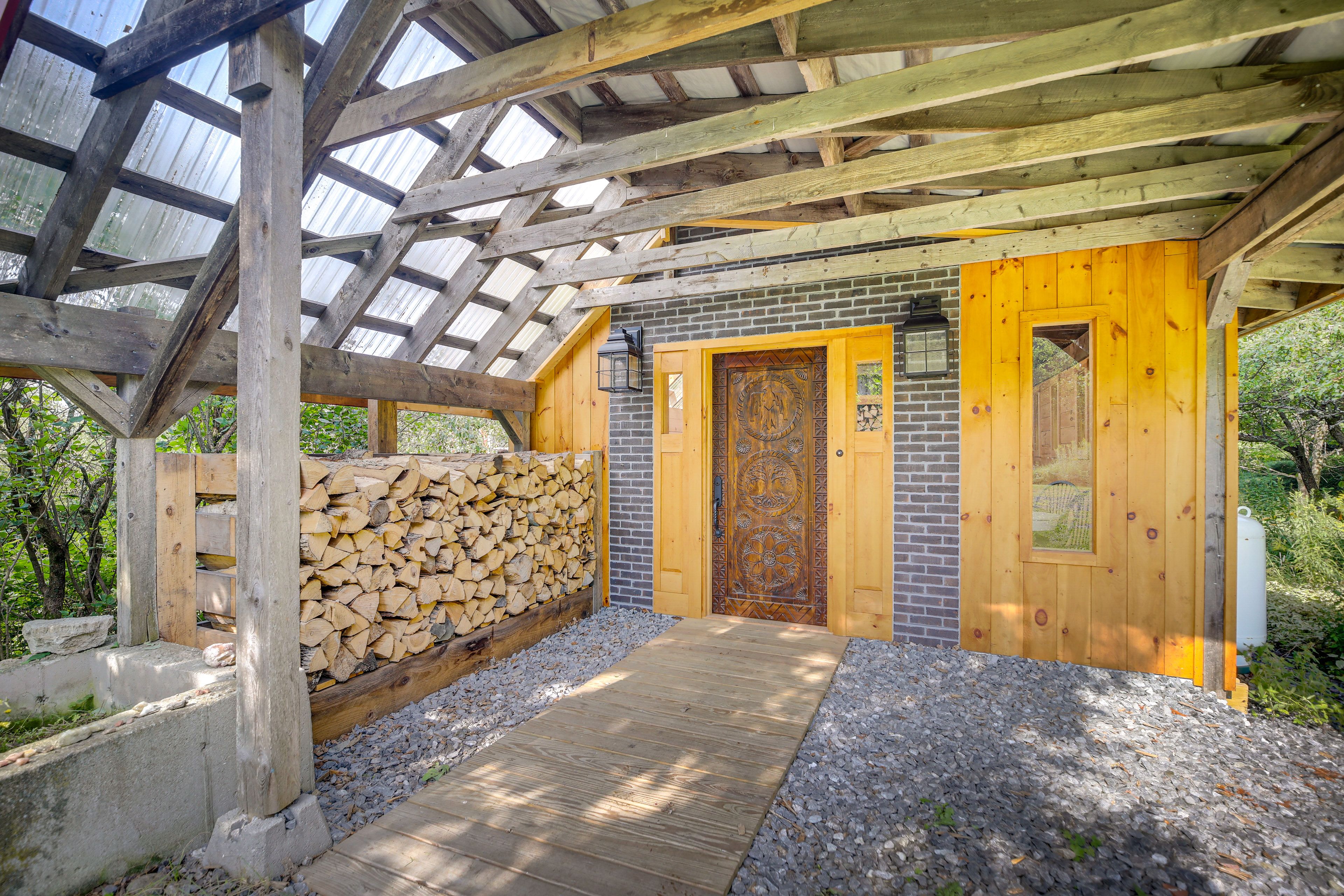 Cabin Entrance