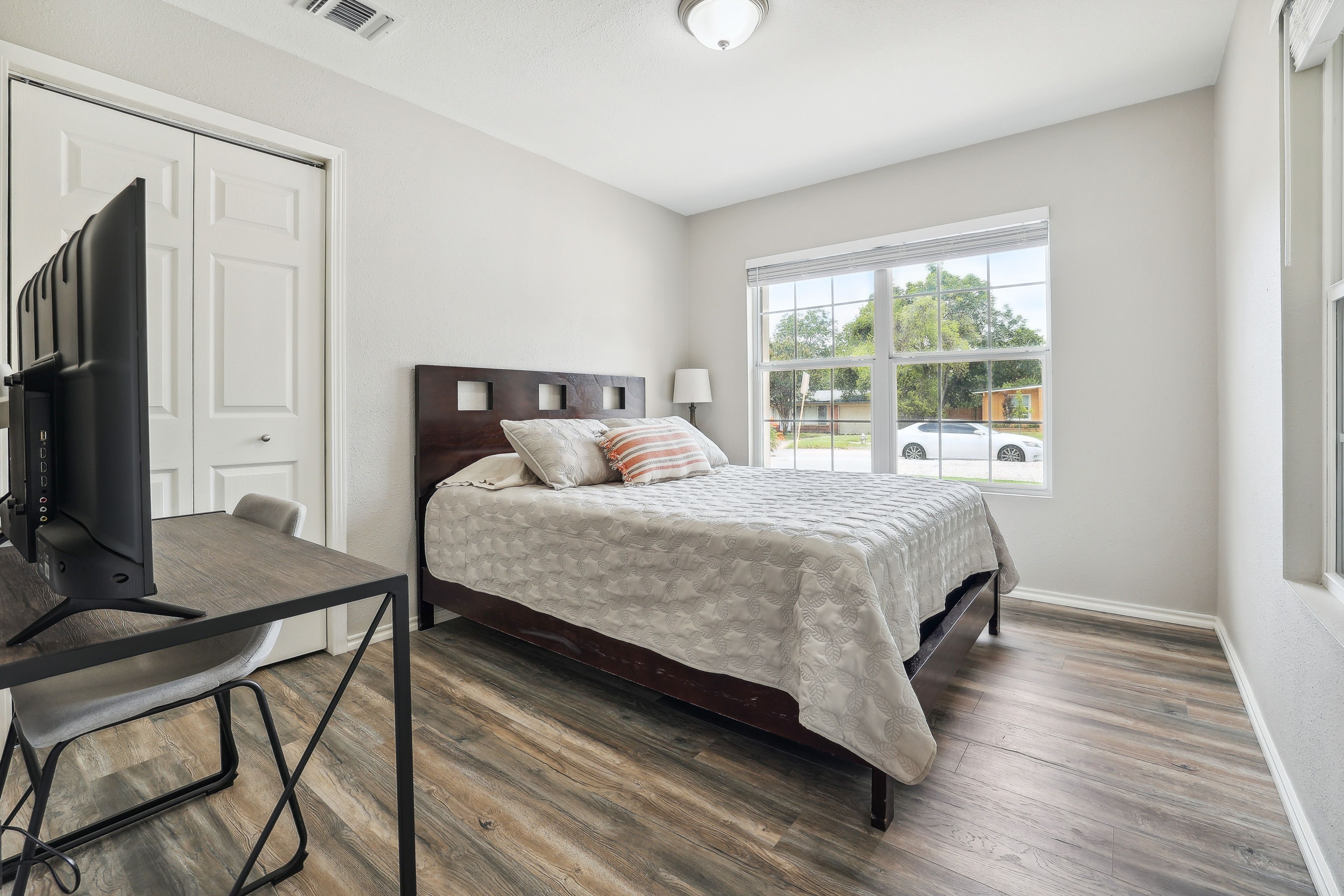 Bedroom 2 | Queen Bed | Linens Provided | Smart TV