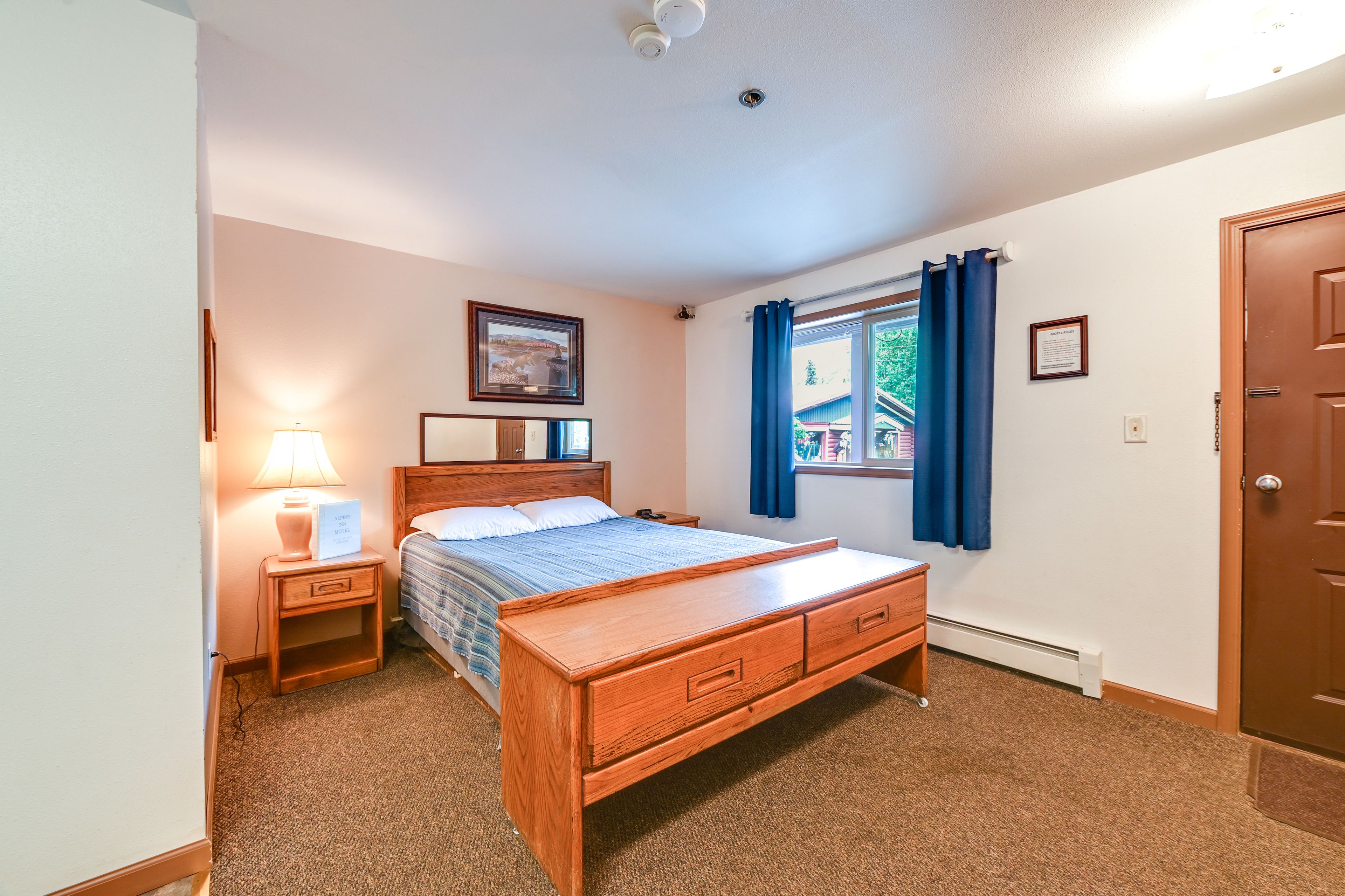 Studio | Sleeping & Living Area | Queen Bed | Twin Bed