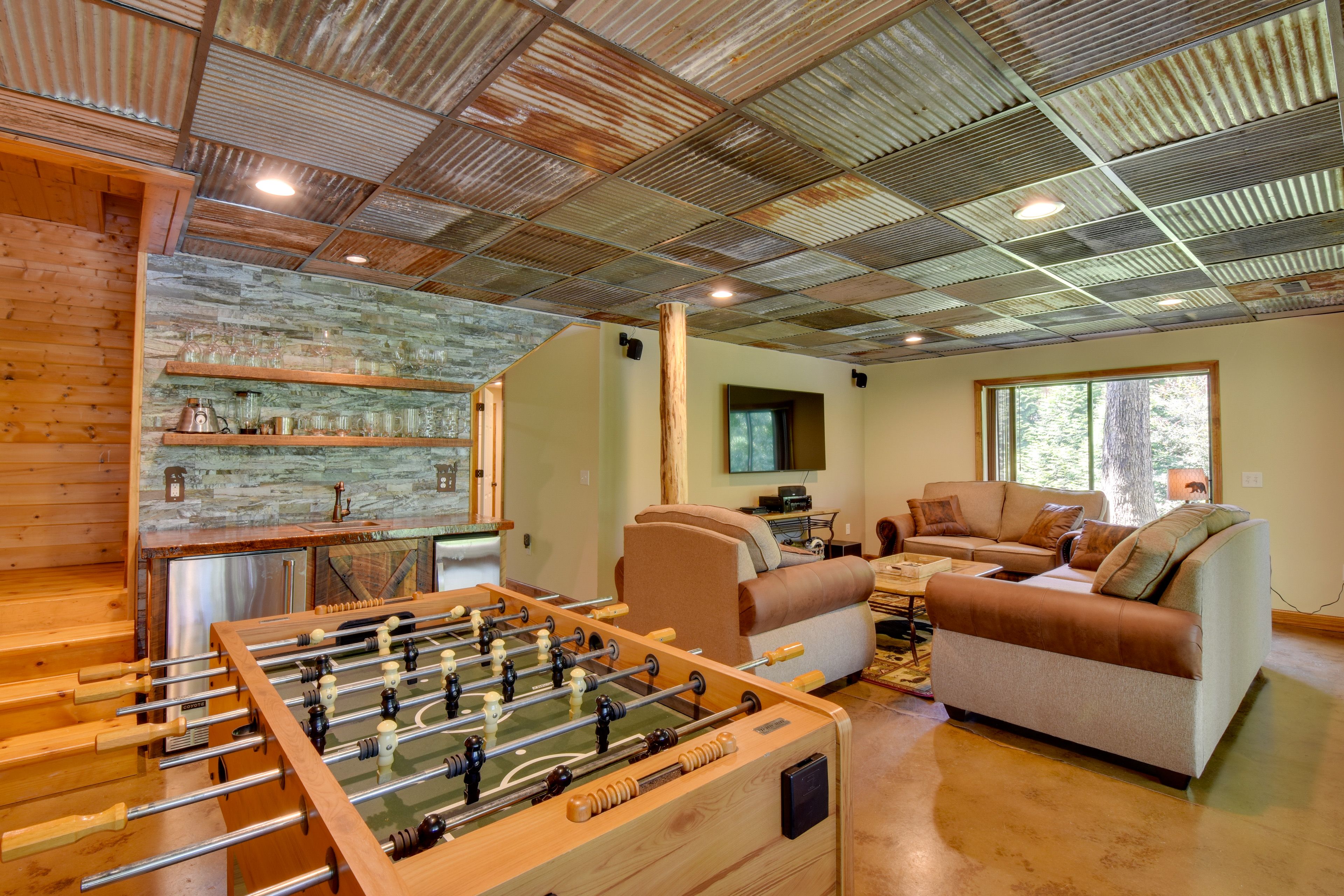 Lower Level | Foosball Table | Bar Area