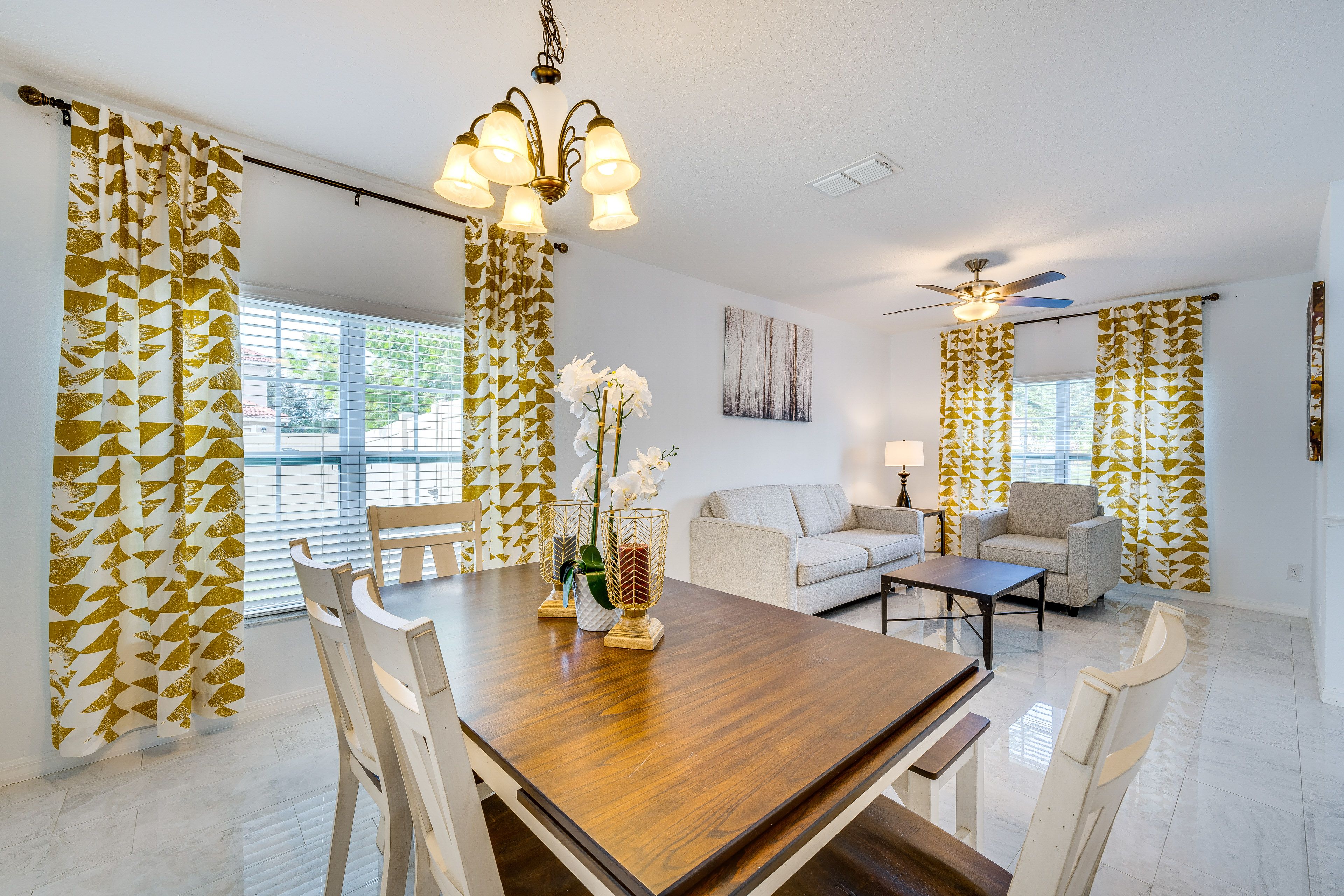 Dining Room | Dishware & Flatware Provided