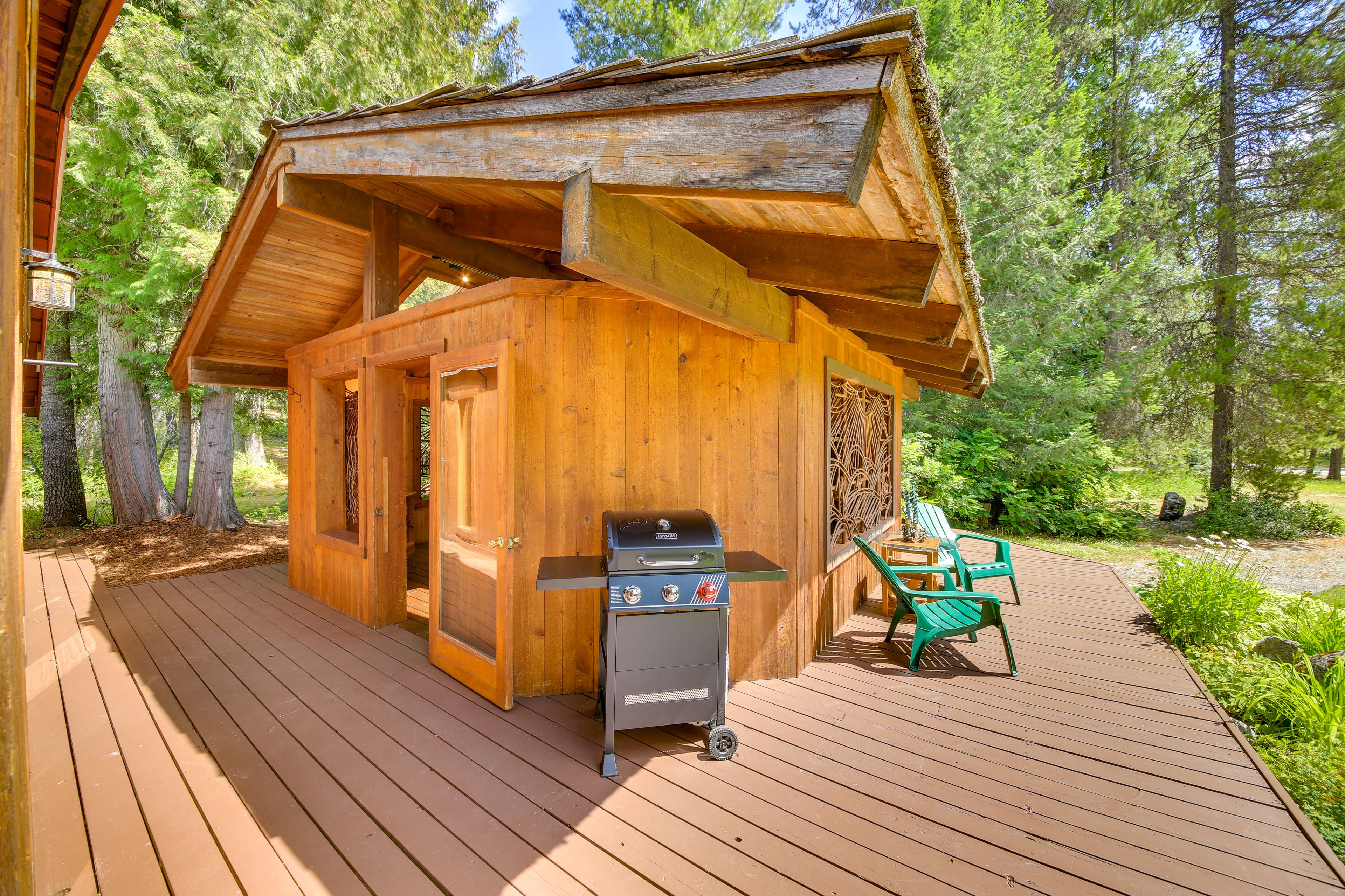 Deck | Gas Grill | Wooded Views
