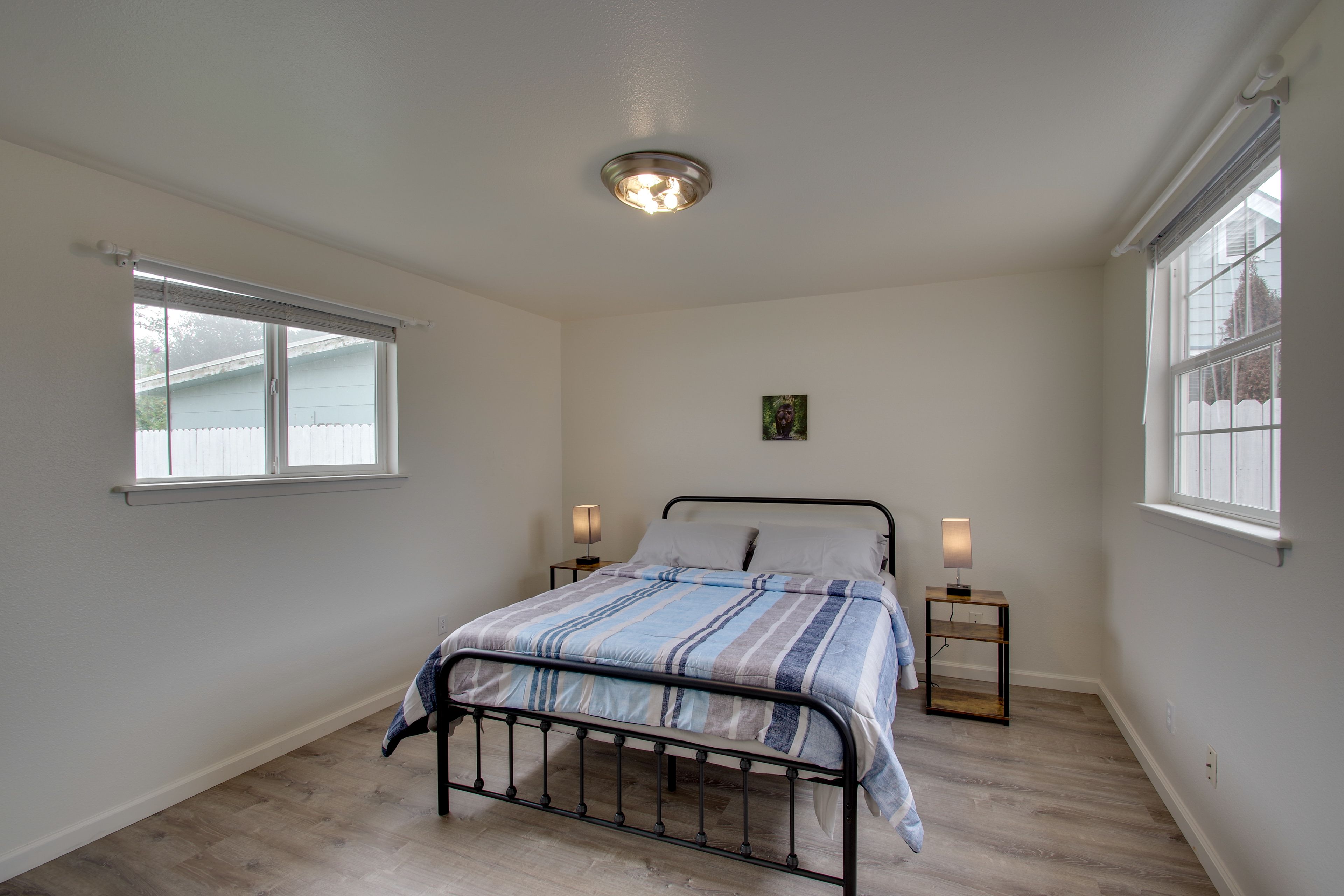 Bedroom 3 | Queen Bed | 1st Floor | Private Exterior Entry Option