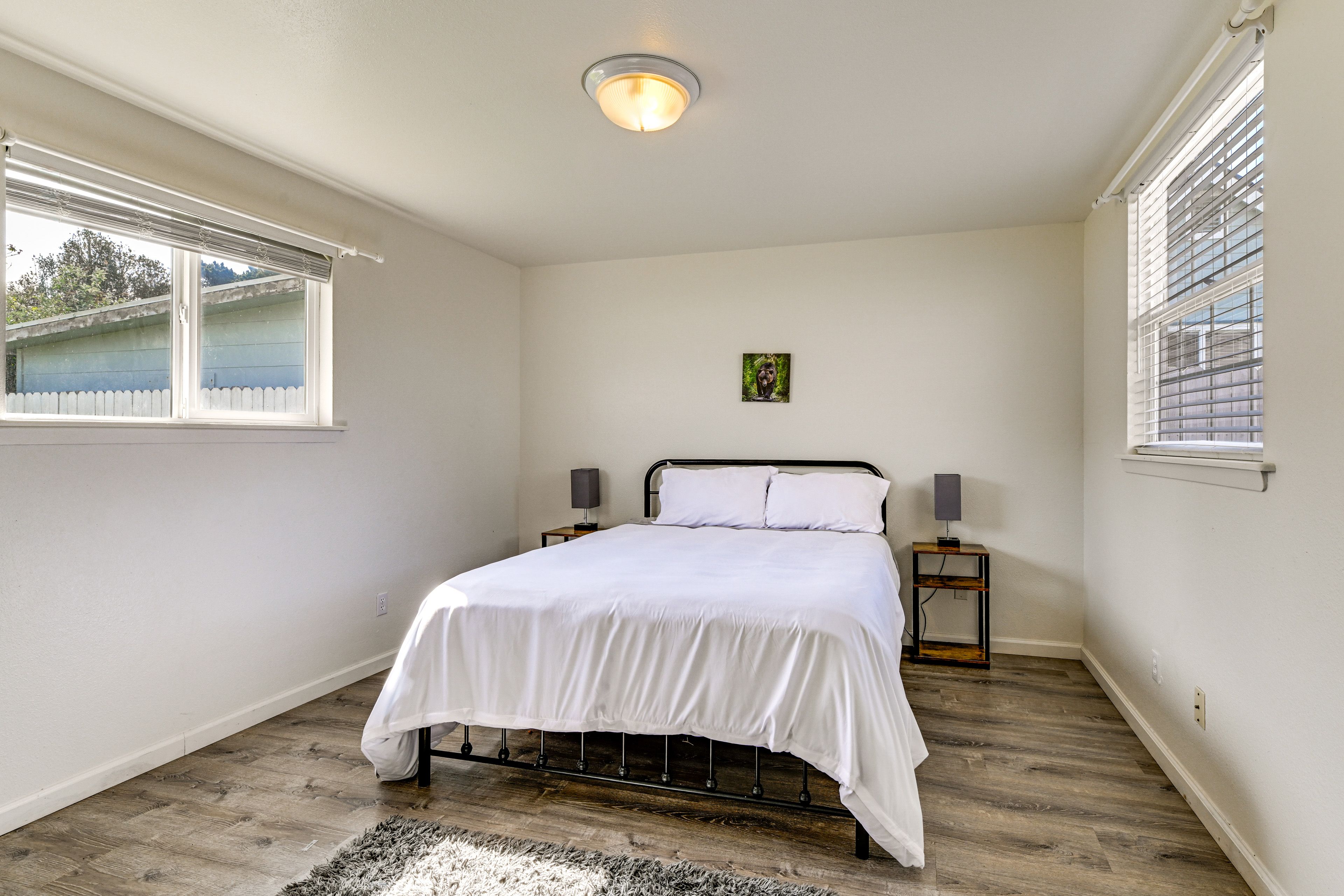 Bedroom 3 | Queen Bed | 1st Floor | Private Exterior Entry Option