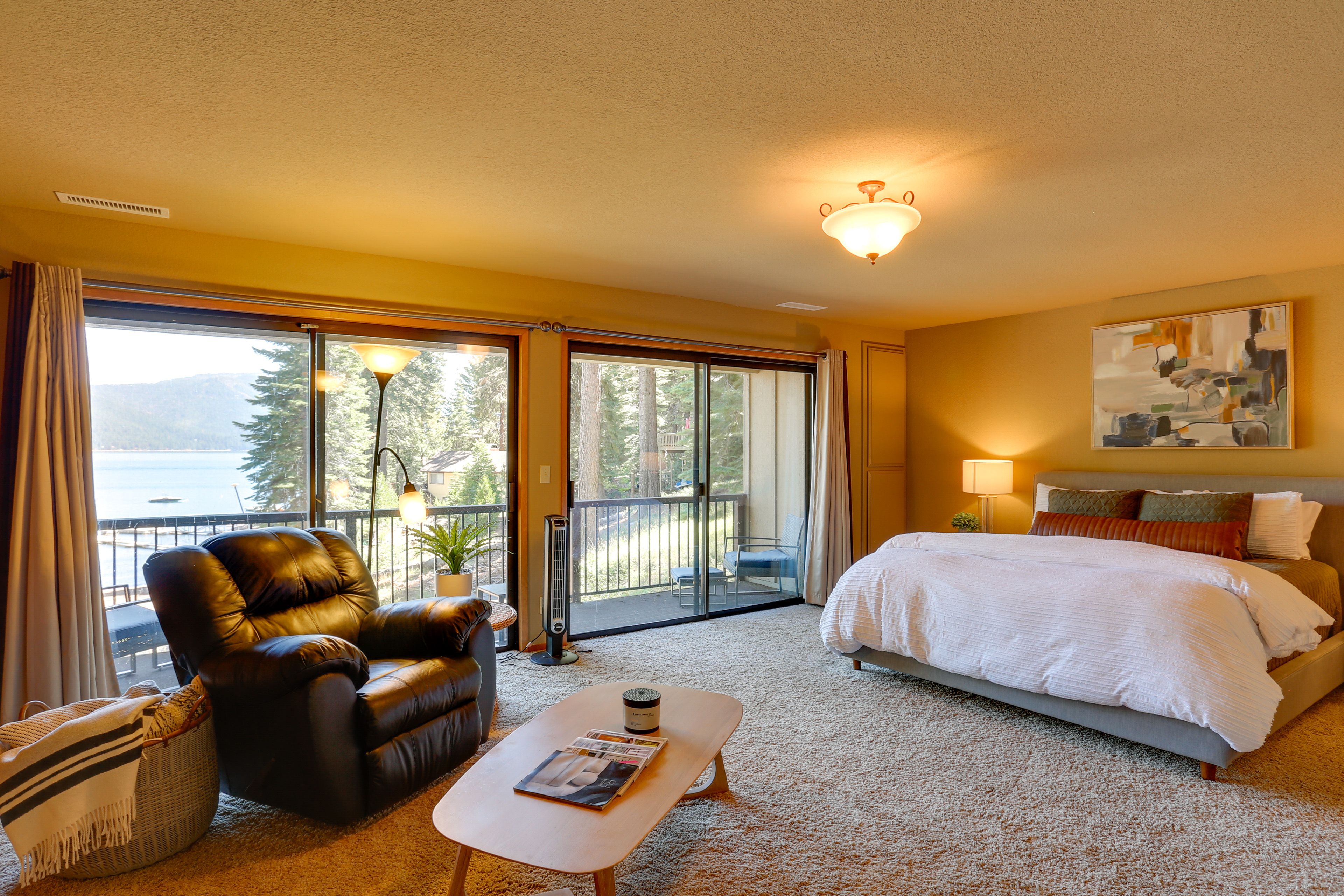 Bedroom 1 | California King Bed | 2nd Floor | Stairs Required