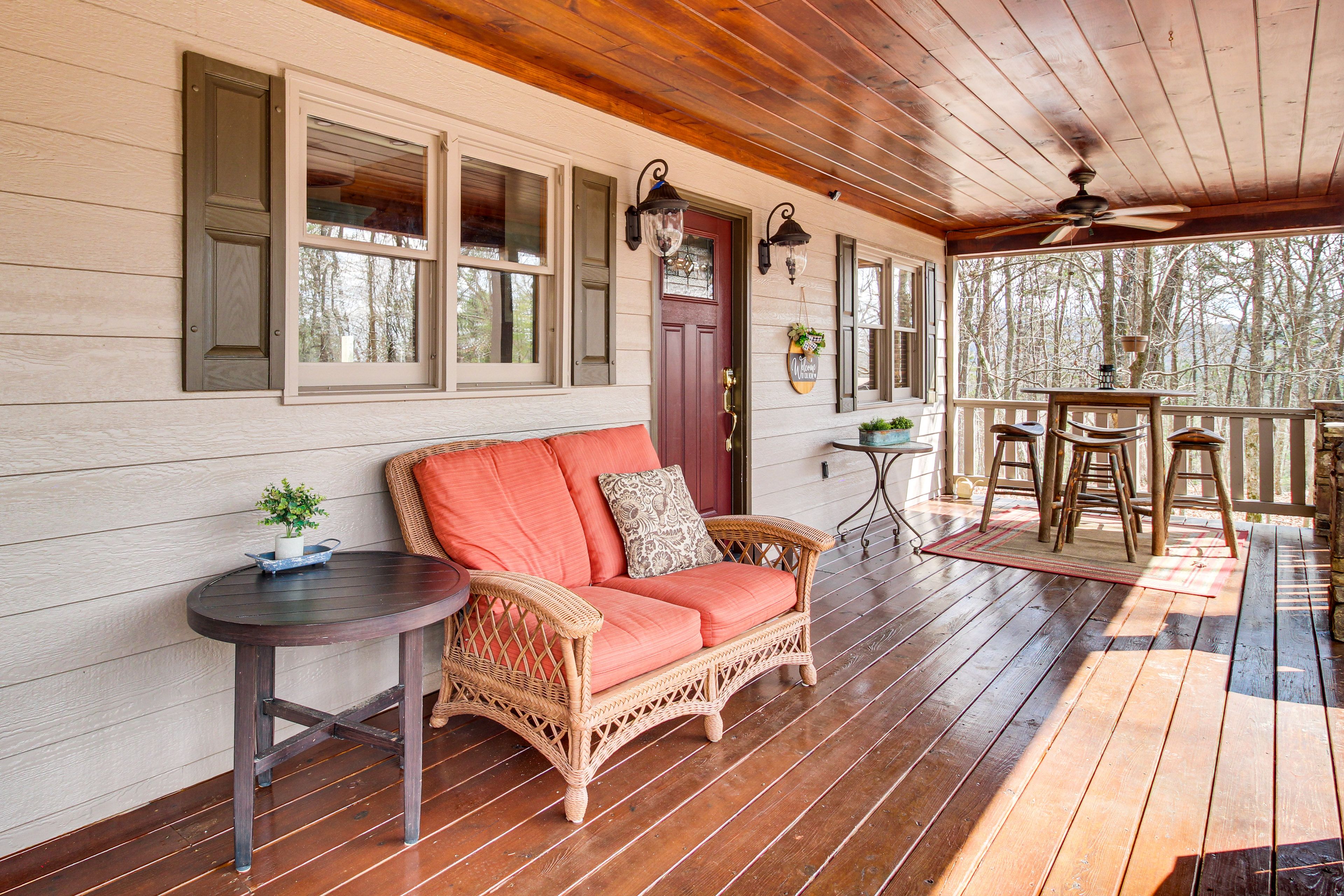 Furnished Front Porch