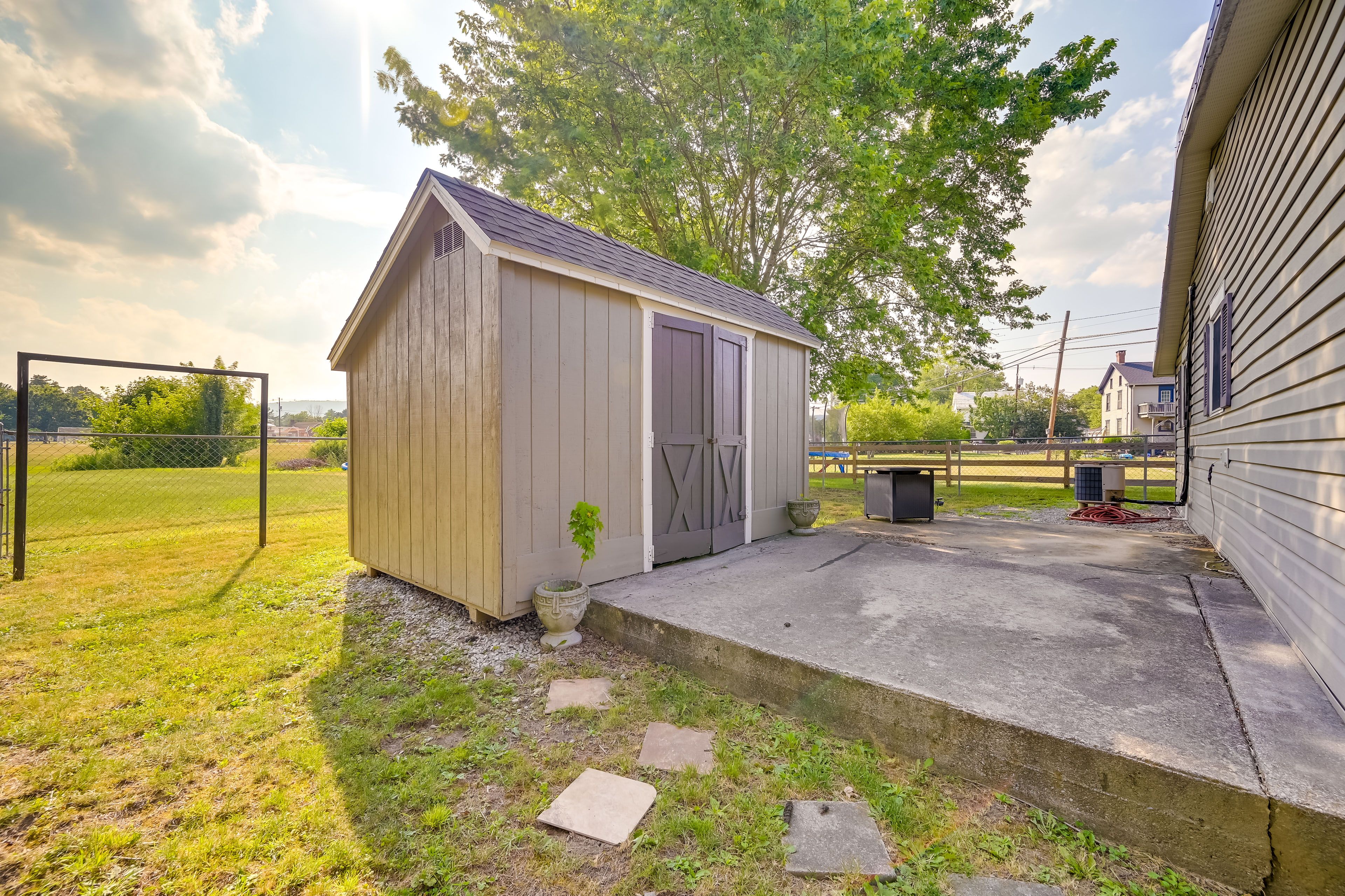 Fenced Backyard