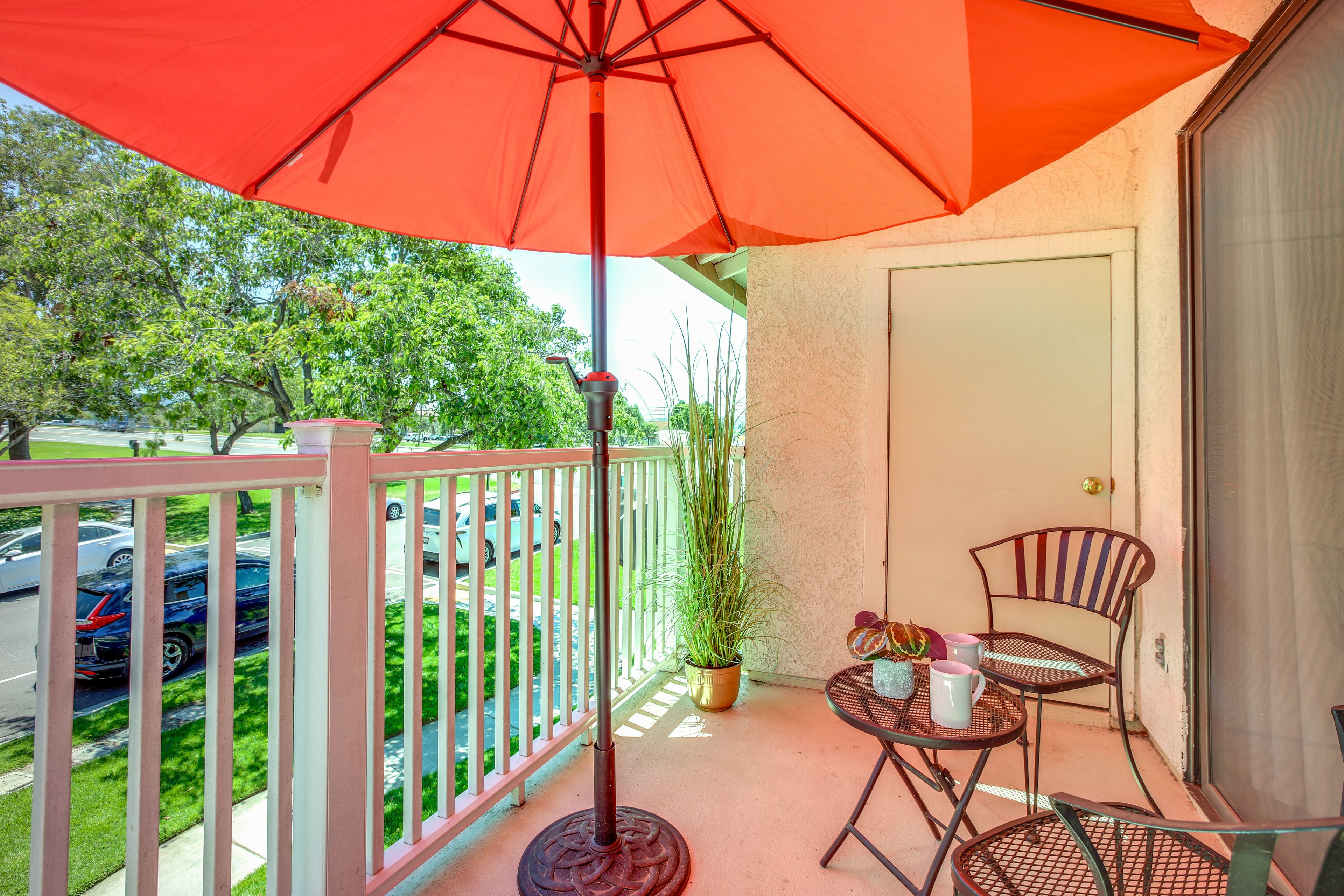 Balcony | Pet Friendly w/ Fee | Single-Story Unit