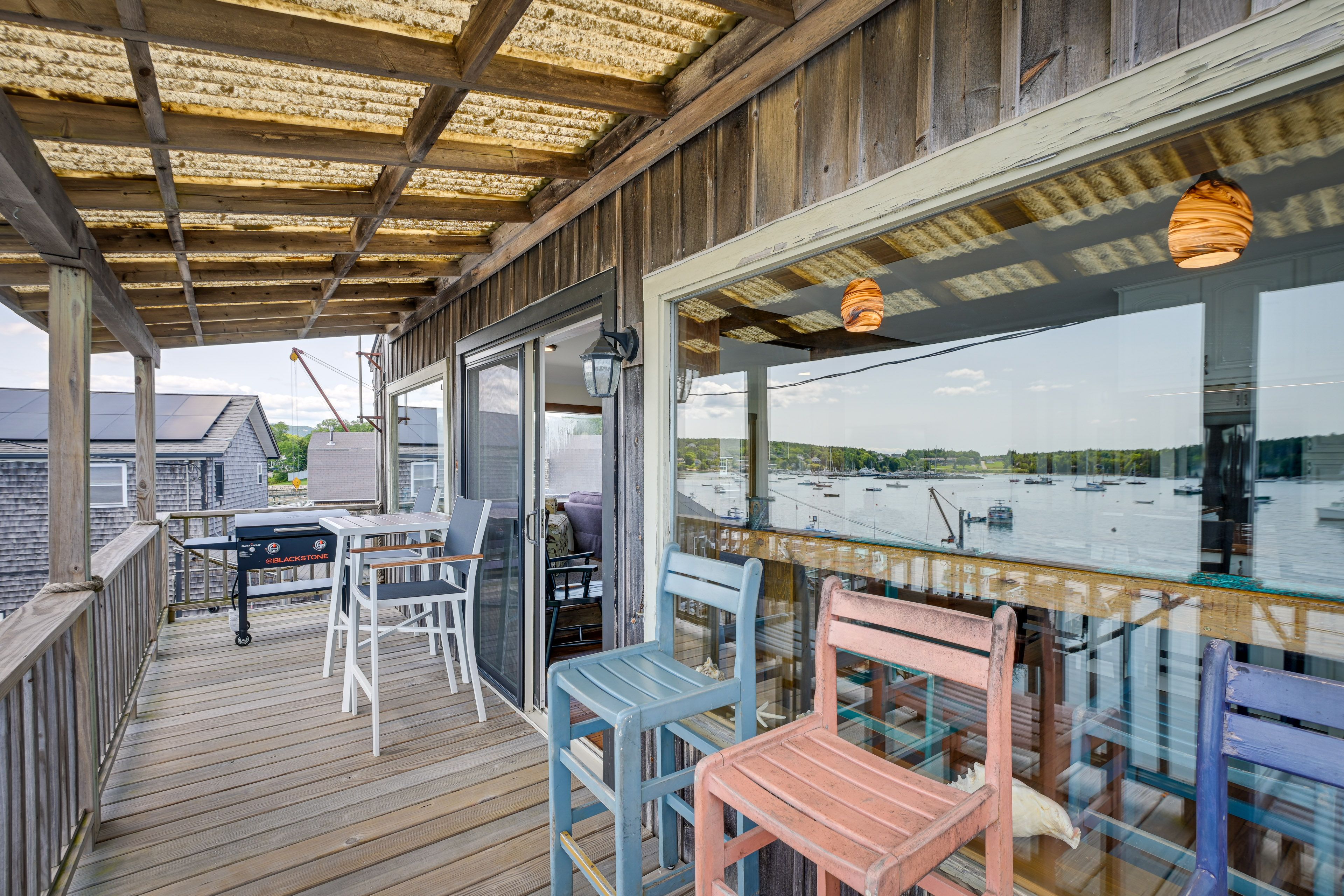 Covered Deck | Gas Grill