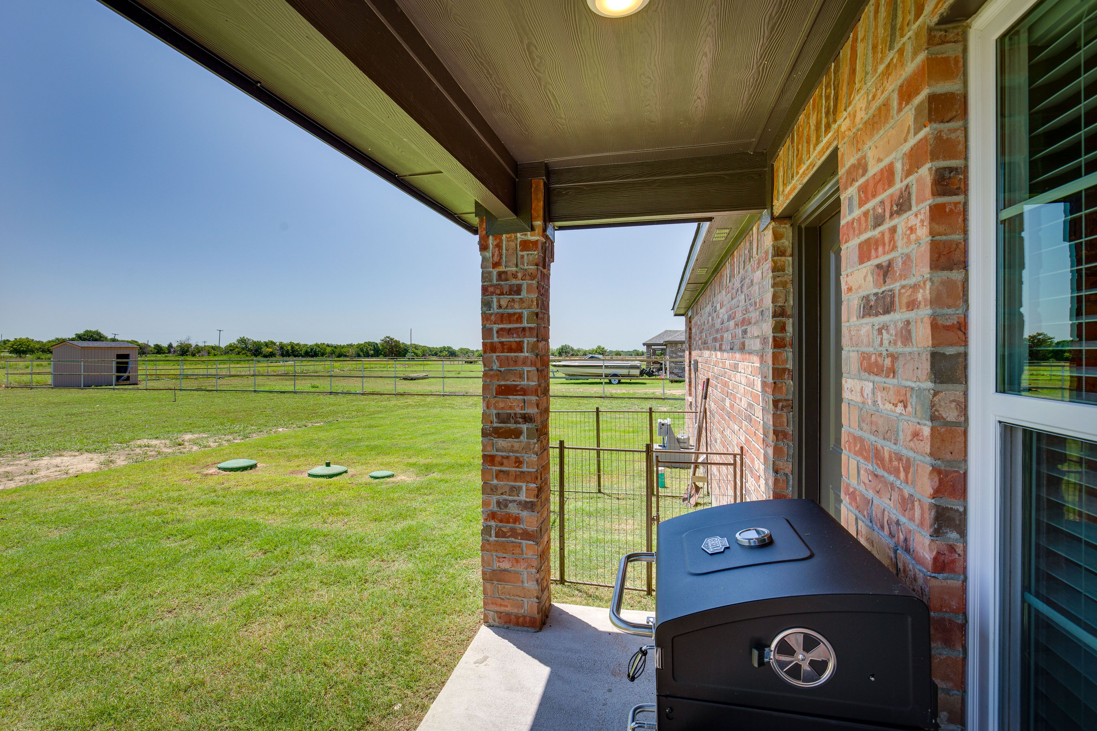 Private Backyard Area