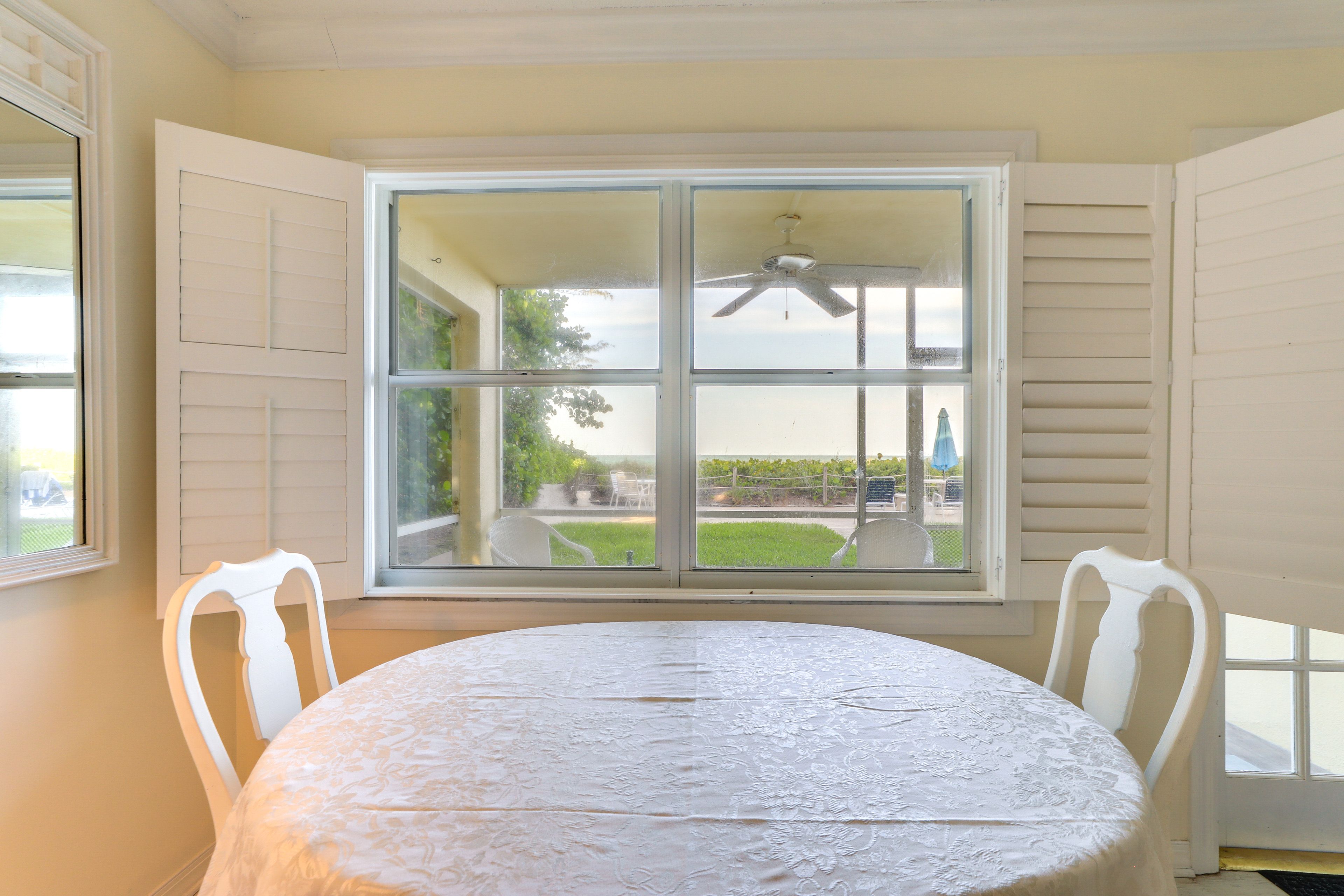 Dining Area | Fully Equipped Kitchen | Ceiling Fans