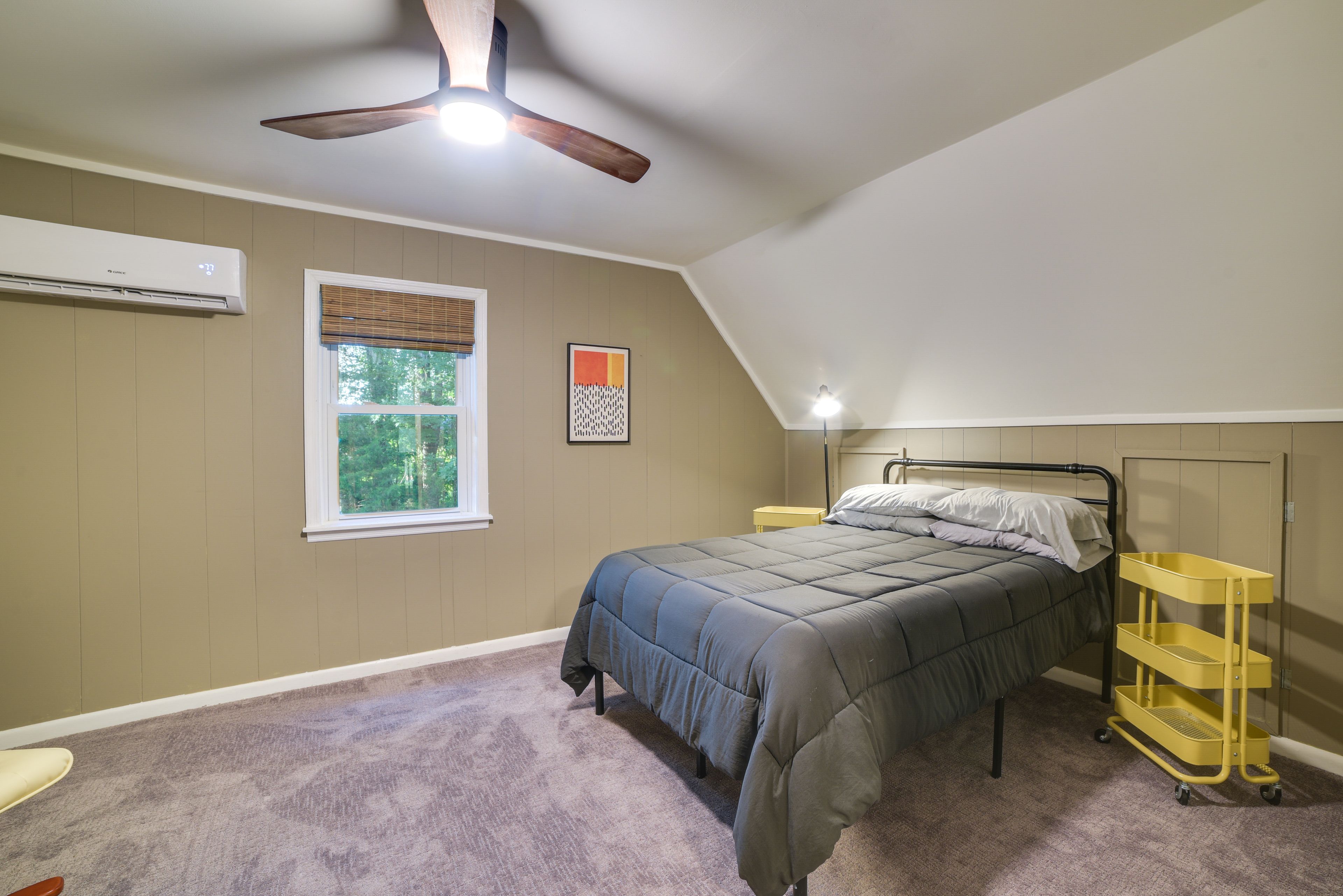 Bedroom 2 | Full Bed | A/C Unit | 2nd Floor | Stairs Required