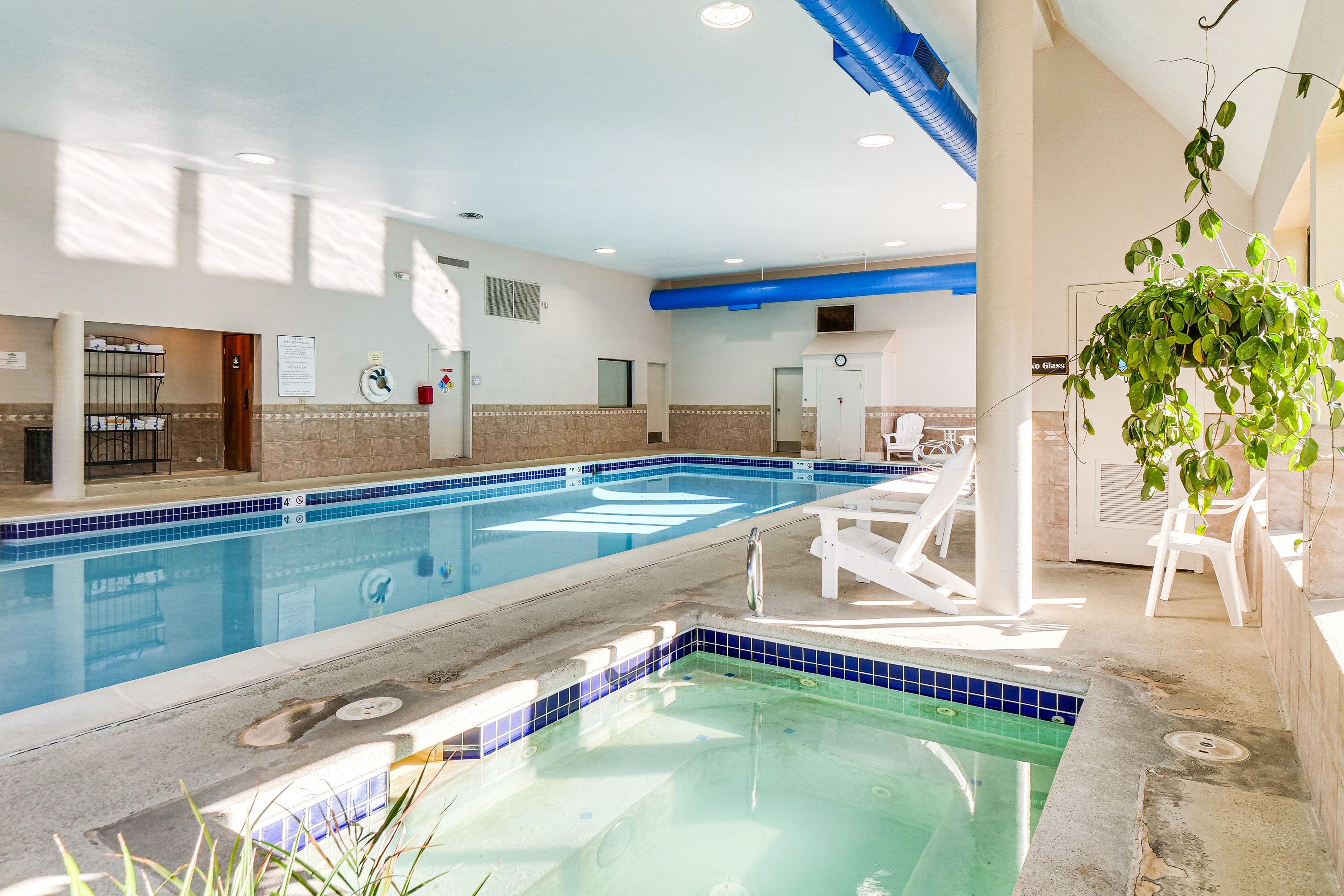 Montezuma Condominiums Community Amenities | Indoor Pool & Hot Tub