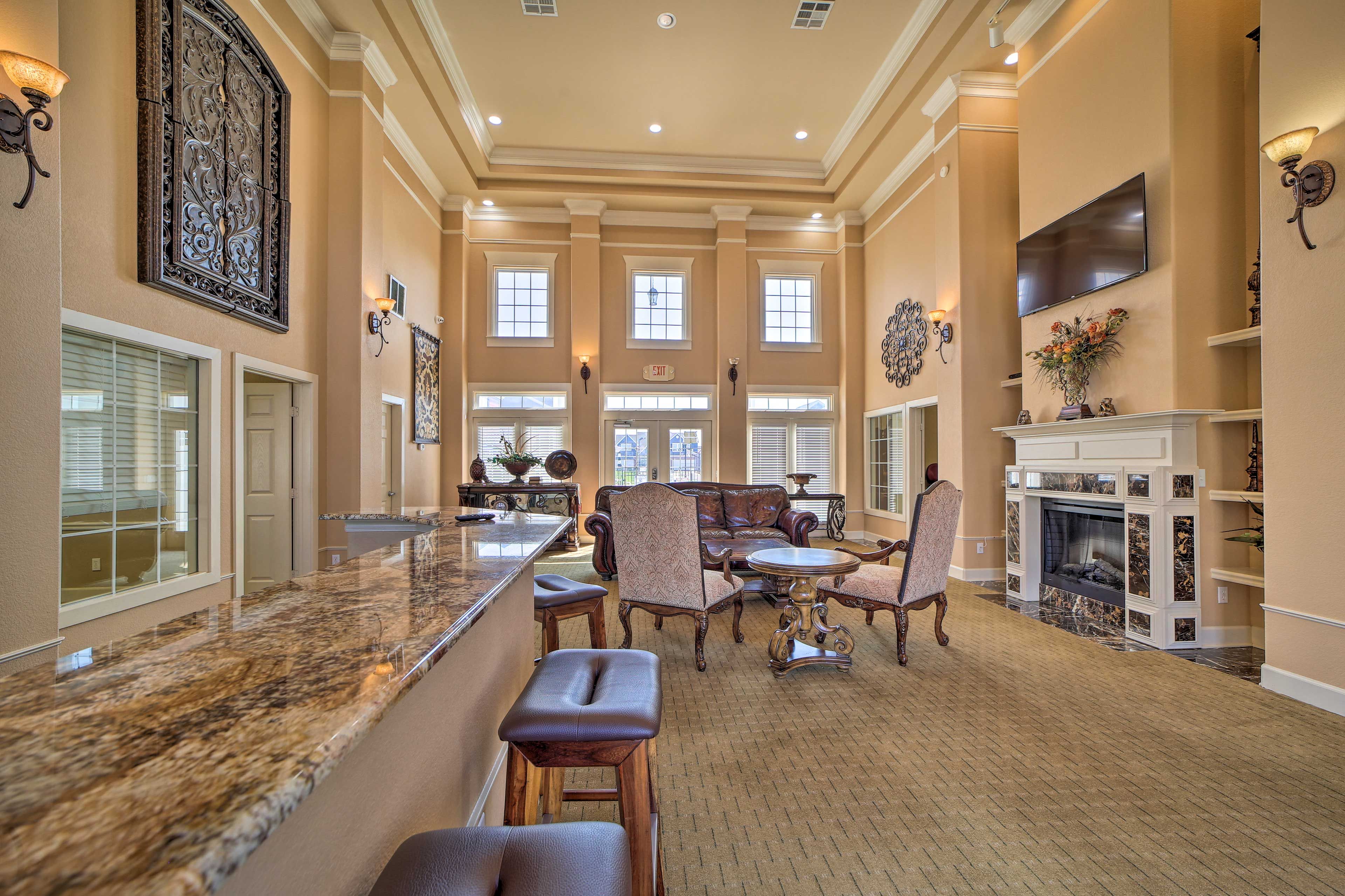 Community Clubhouse Interior