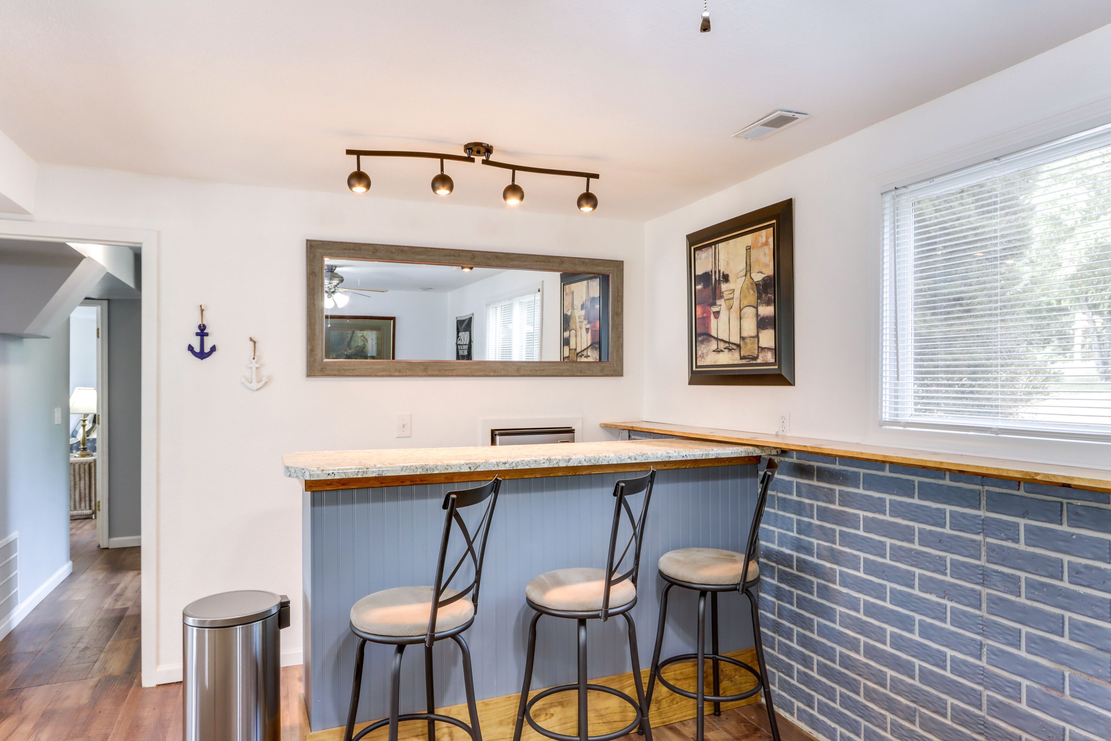 Family Room | Dry Bar | Fireplace | Smart TV