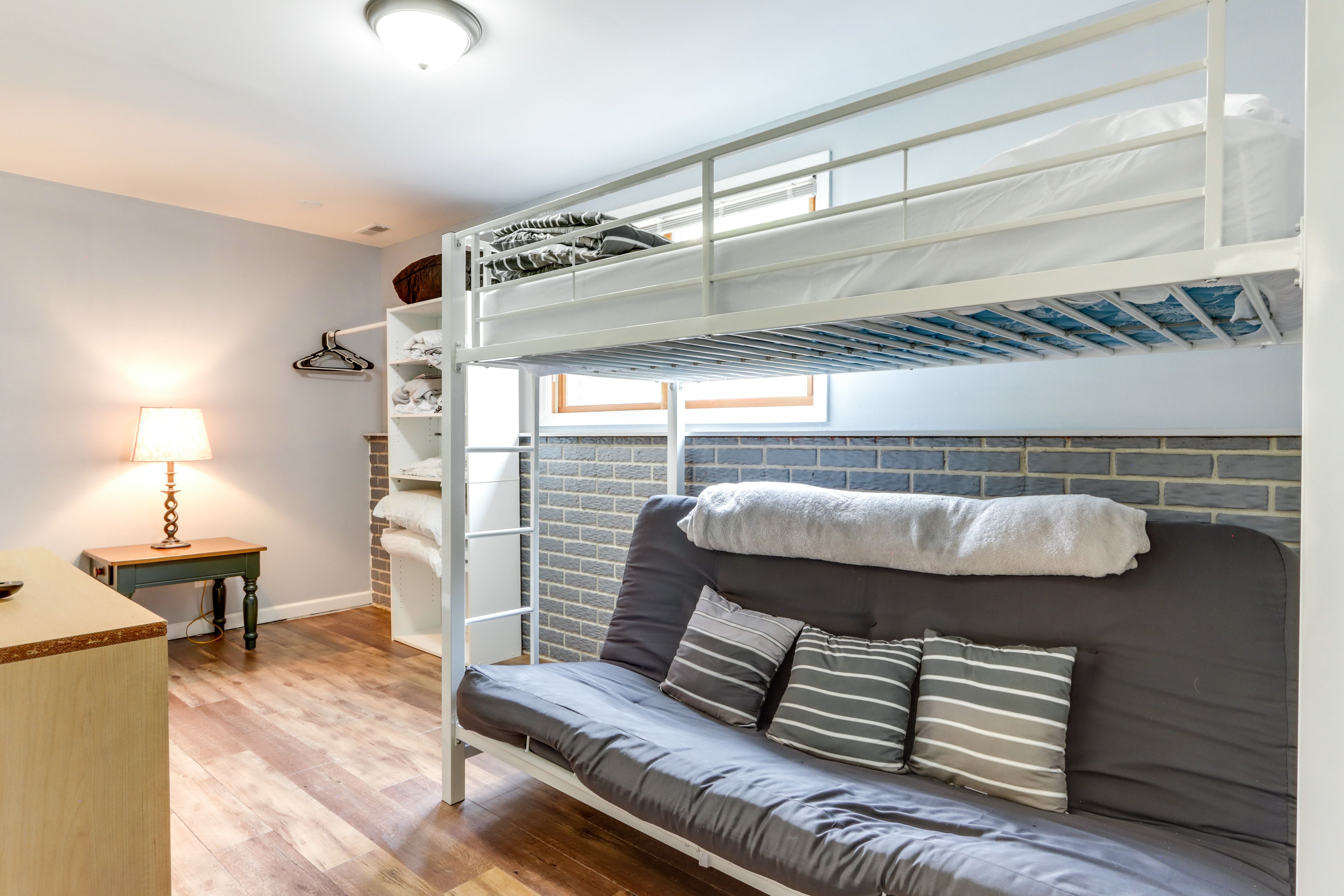 Bedroom 4 | Twin/Full Bunk Bed | Full Futon w/ Lofted Twin Bed | Smart TV