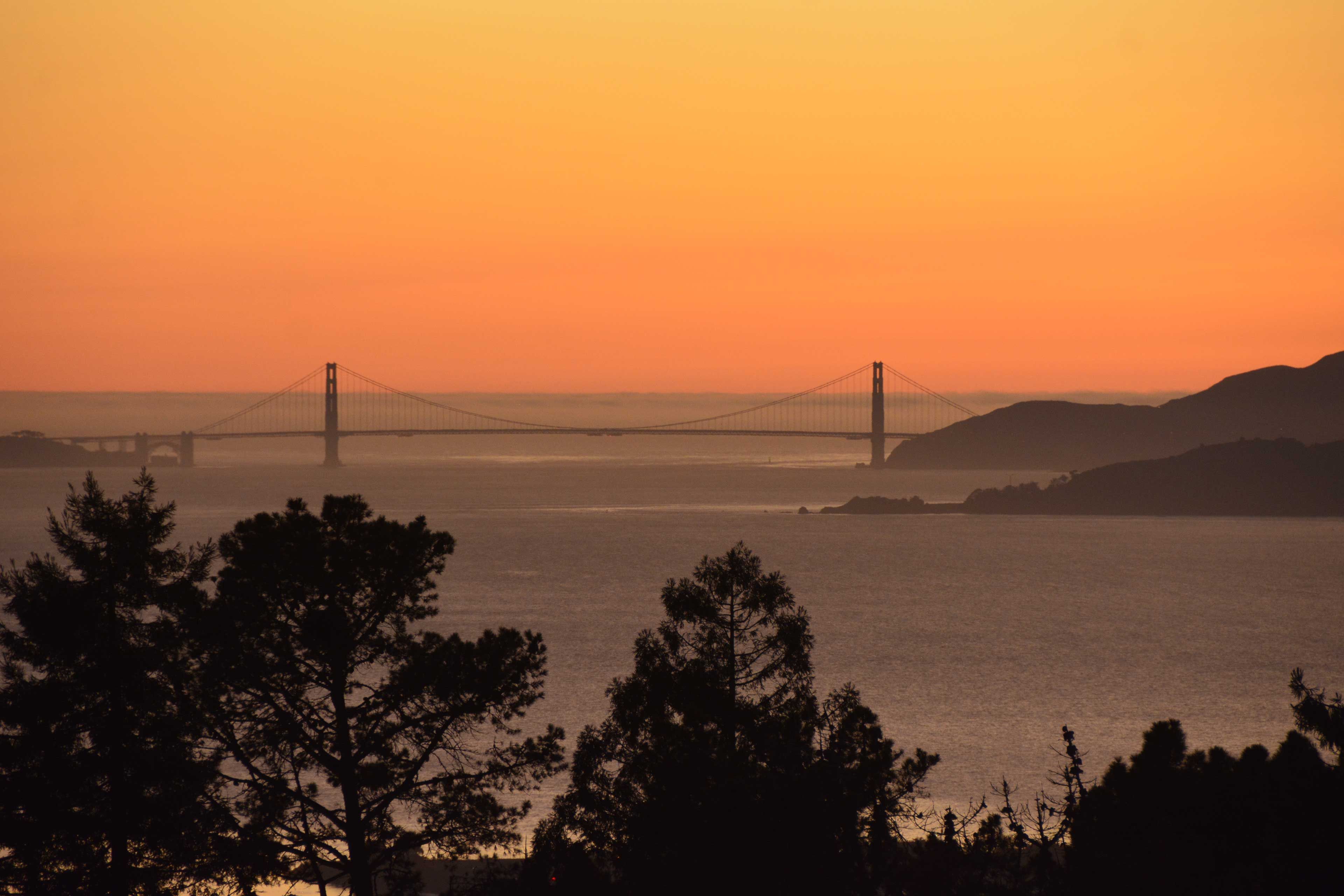 Sunset View From Property