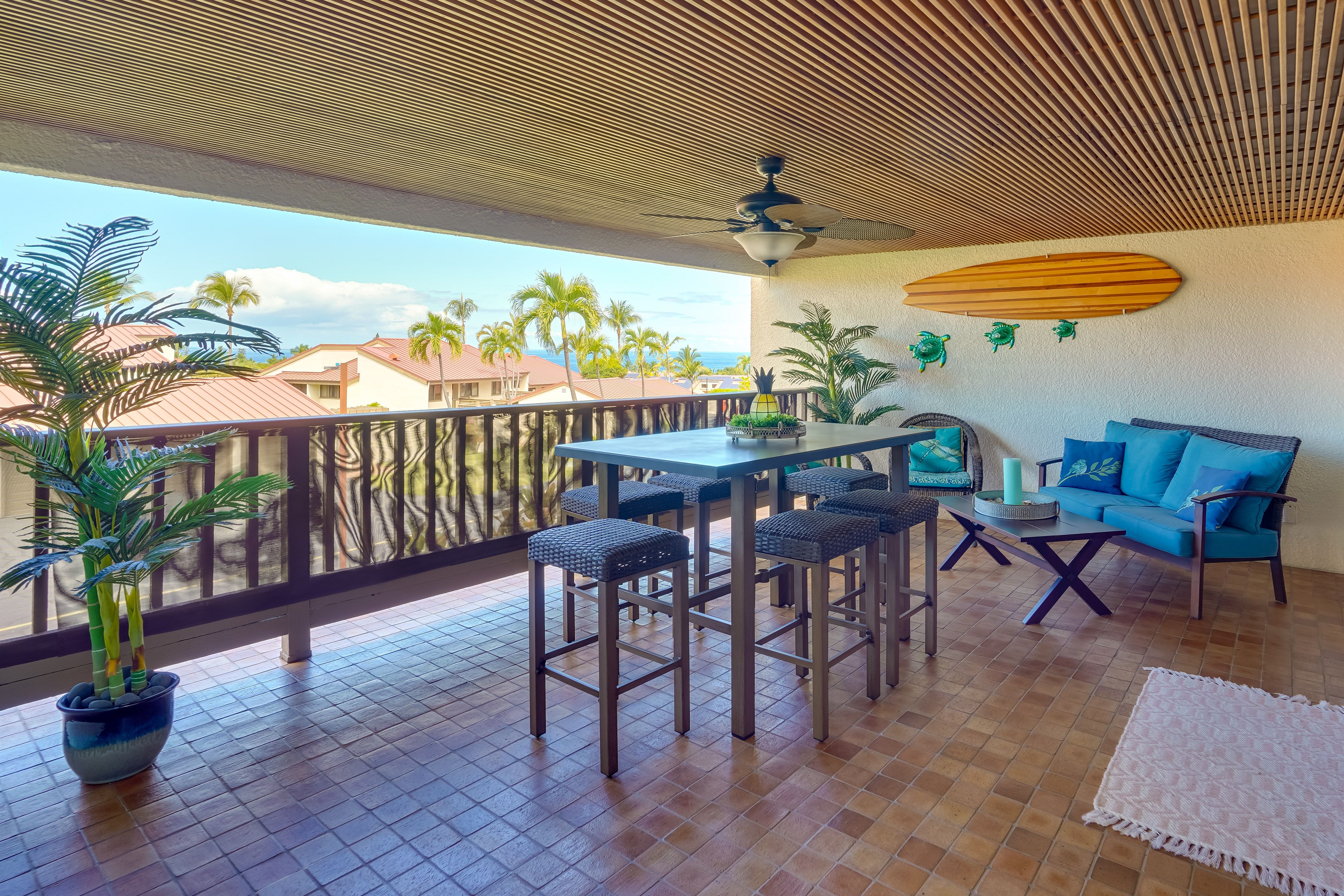 Lanai | Ocean View | Gas Grill