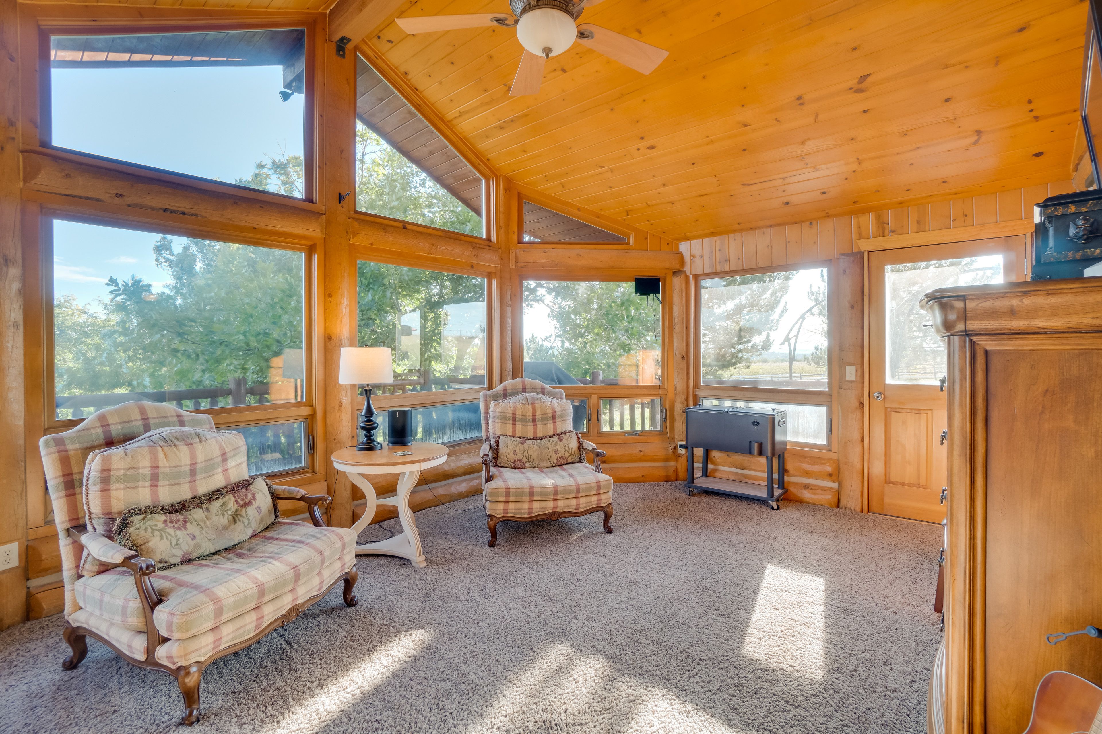 En-Suite Sunroom | Main Level | Smart TV