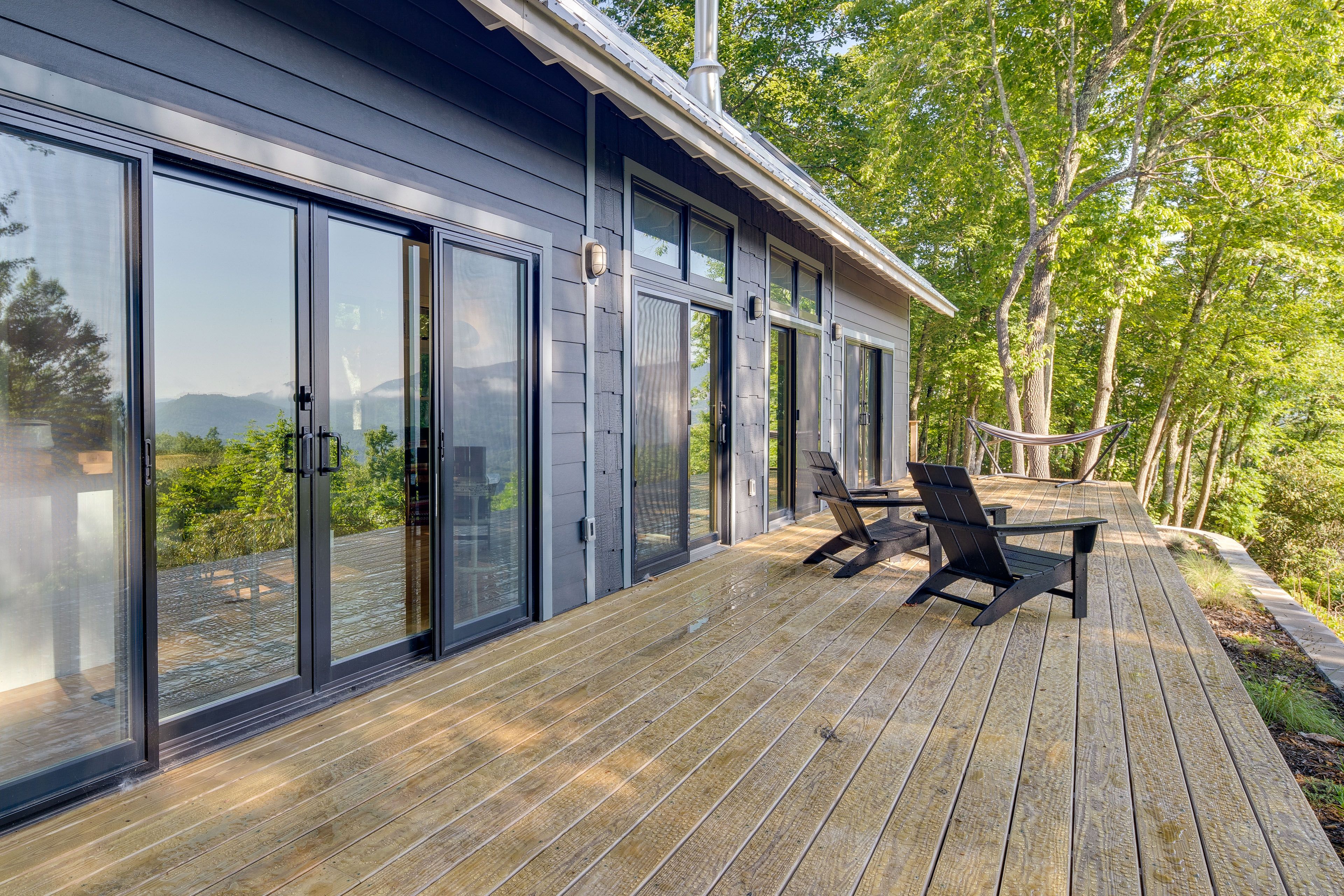 Studio Exterior | Deck | Hammock