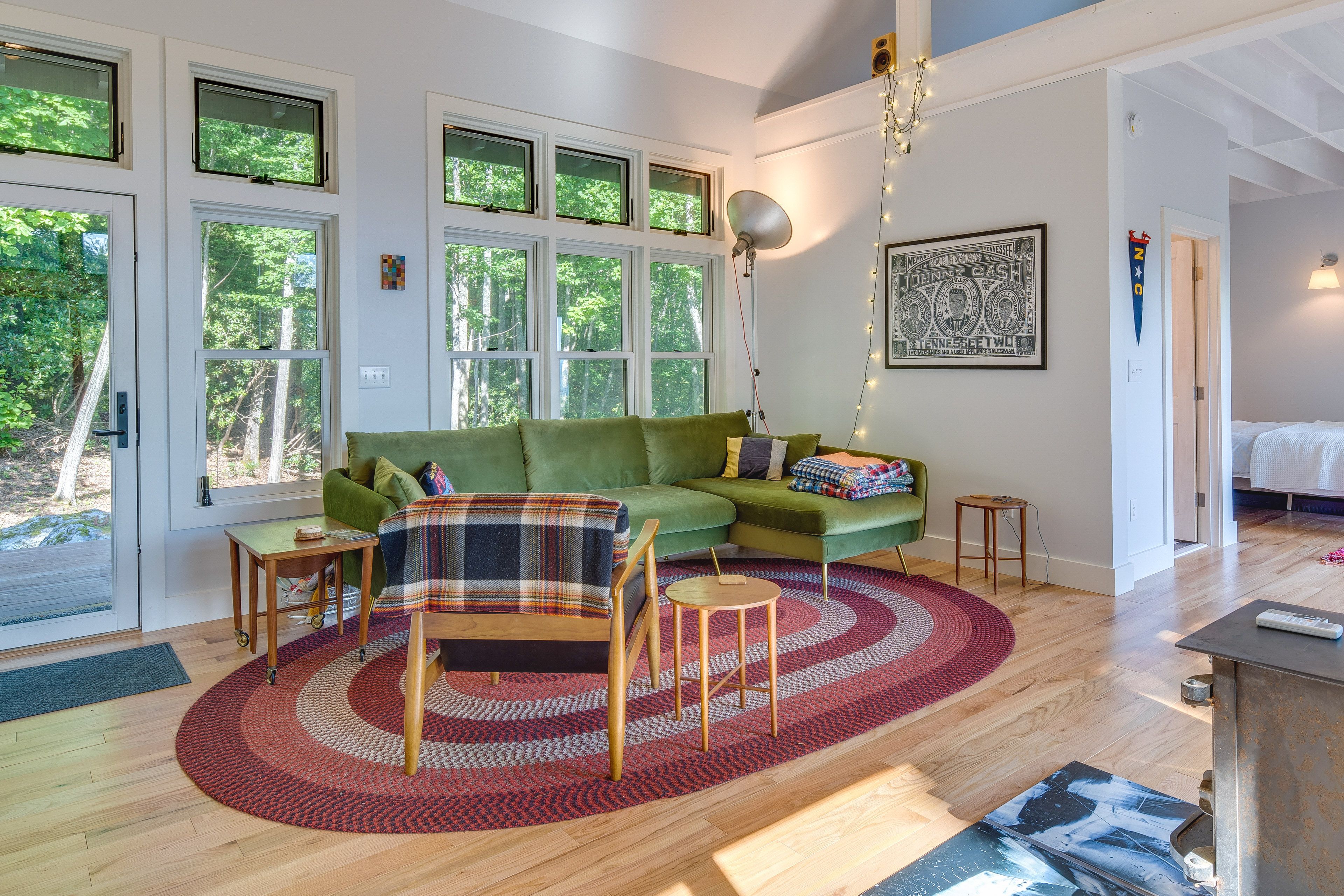 Studio | Living Space | Main Level | Wood-Burning Stove