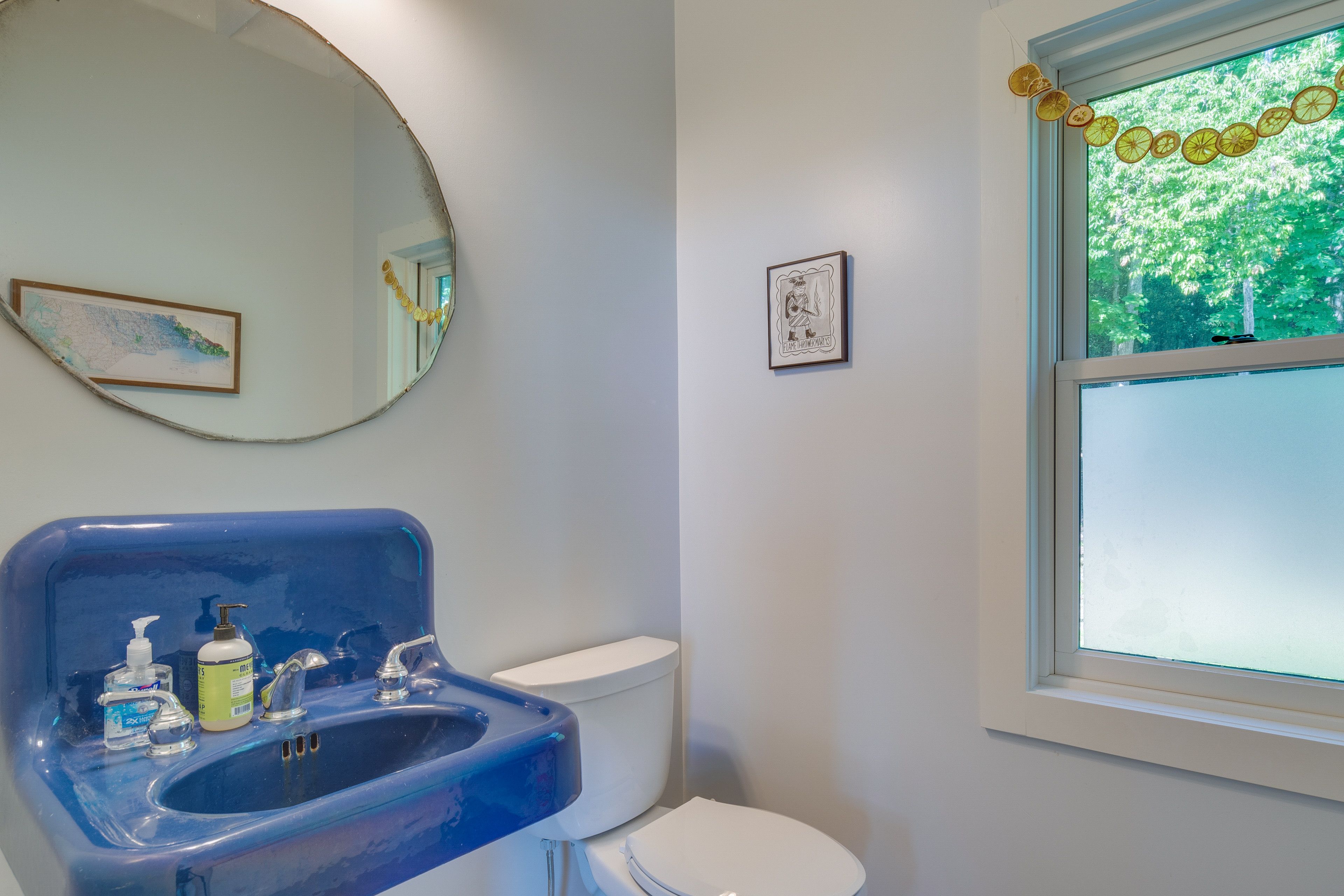 Studio | Half Bathroom | Main Level