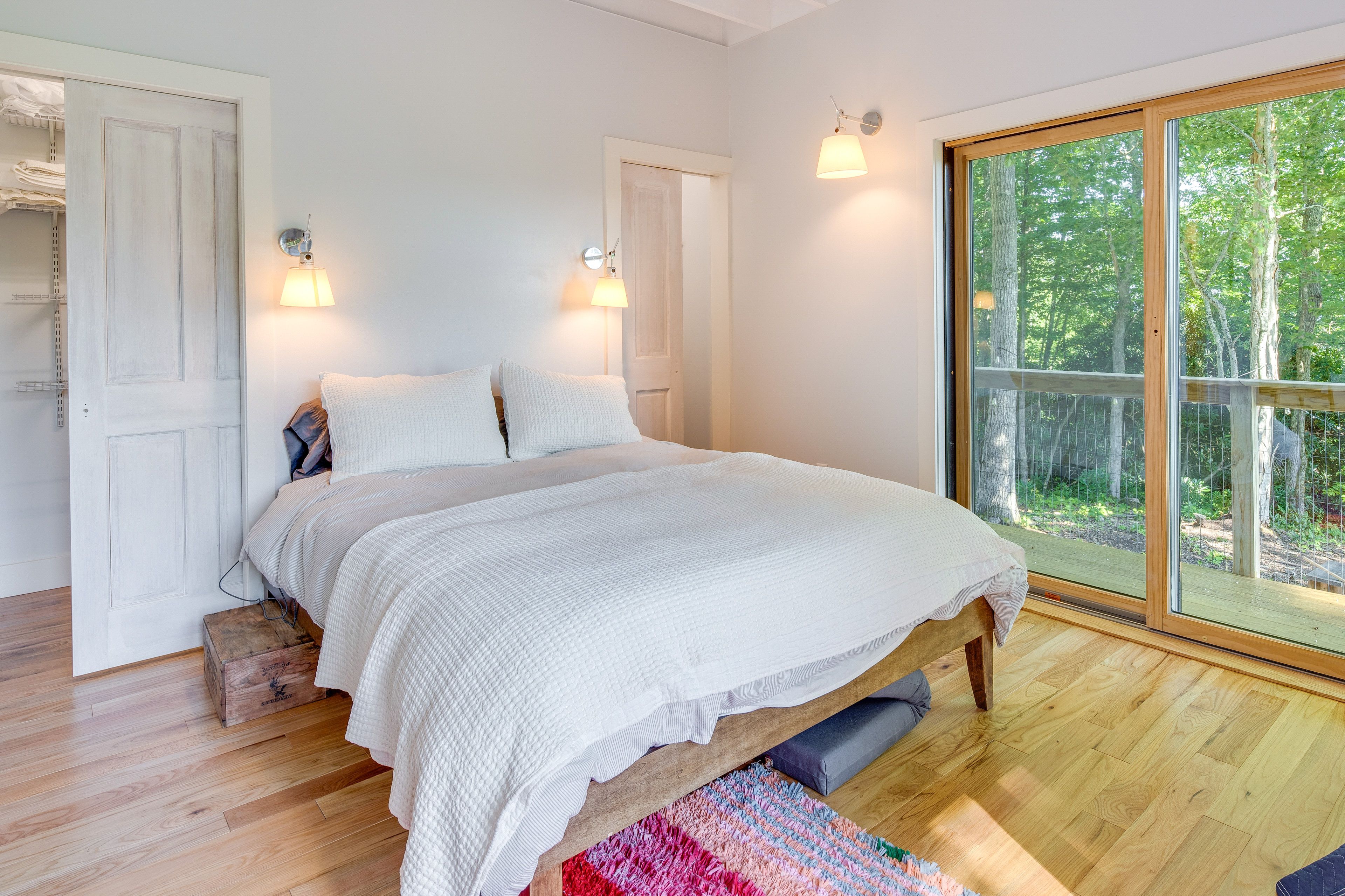 Studio | Sleeping Area | Main Level | Queen Bed | Linens Provided