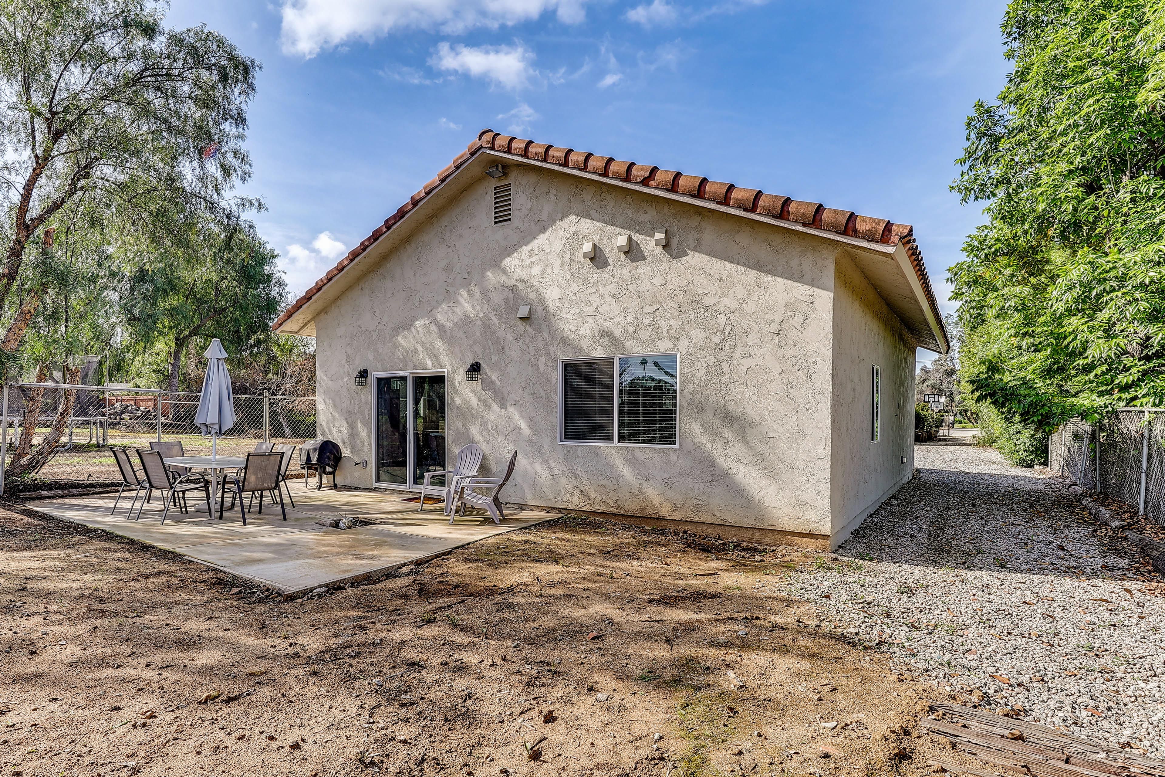 House Exterior | Furnished Patio | Dining Area | Small Smoker