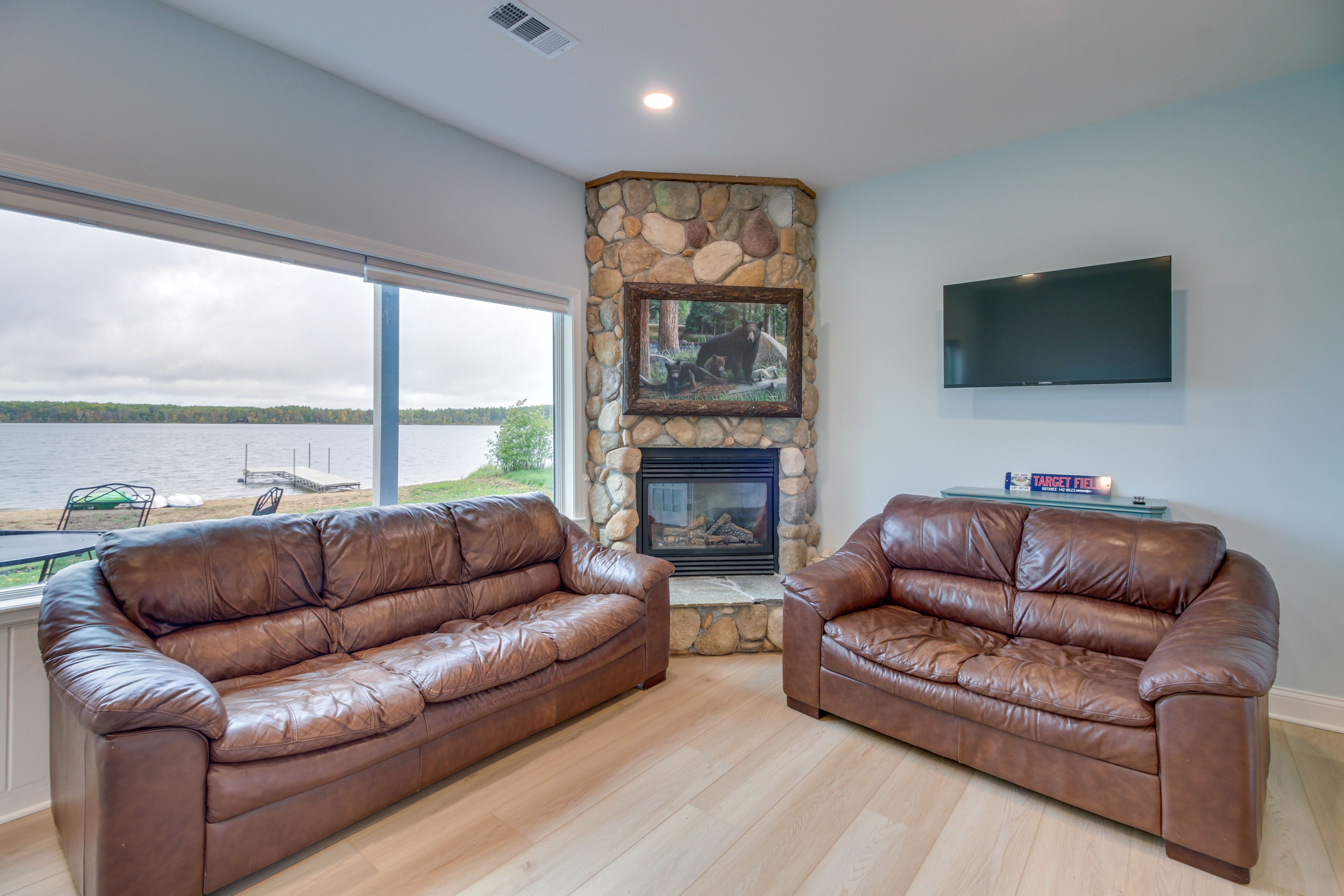 Den | Lower Level | Gas Fireplace | Smart TV | Backyard Access