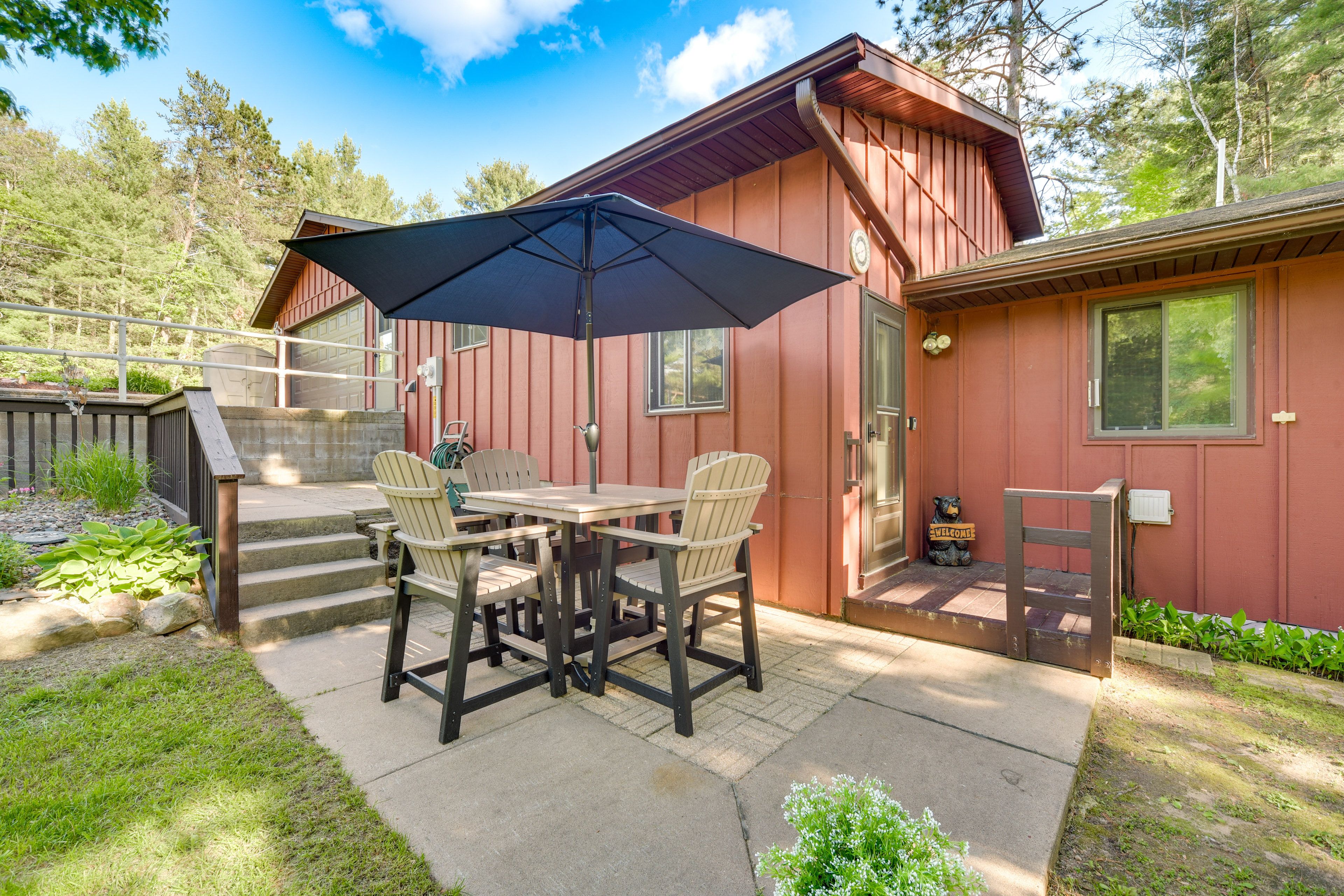 Cameron Vacation Rental | 3BR | 2BA | 1,756 Sq Ft | Steps Required to Access